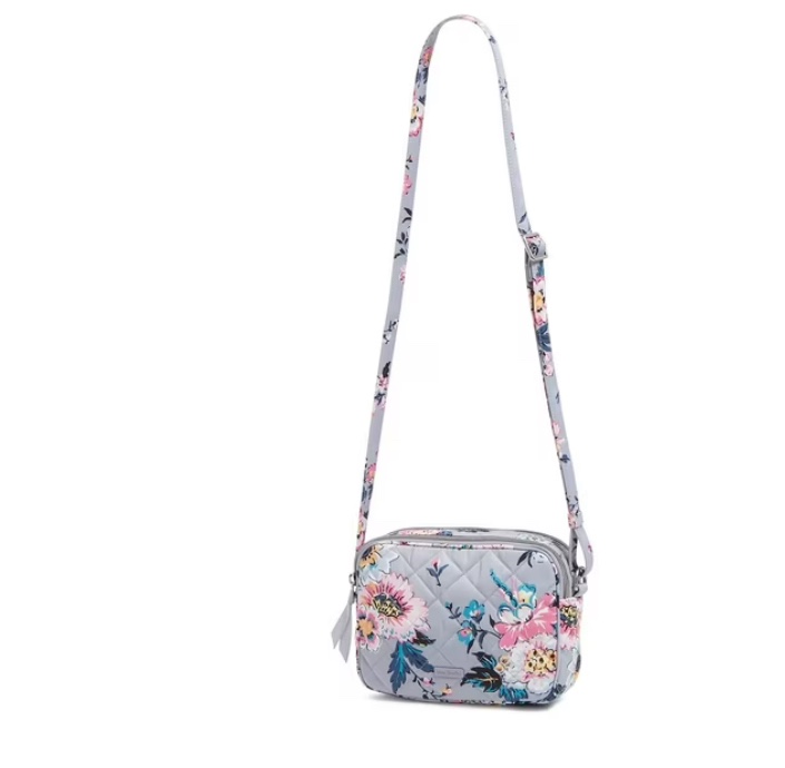 Vera Bradley Evie Crossbody Parisian Bouquet