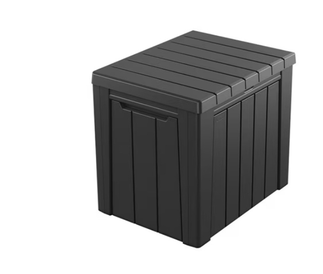 keter urban 30 gal. outdoor deck box/storage table
