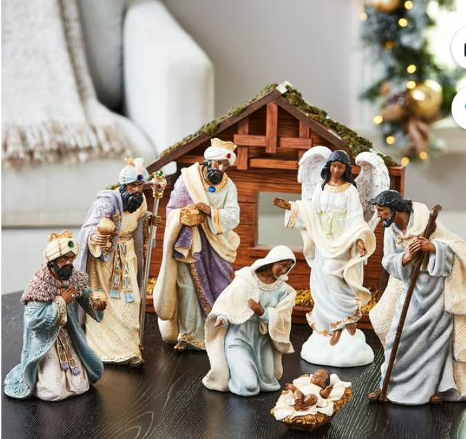 Member's Mark Nativity Set, 9 pcs.