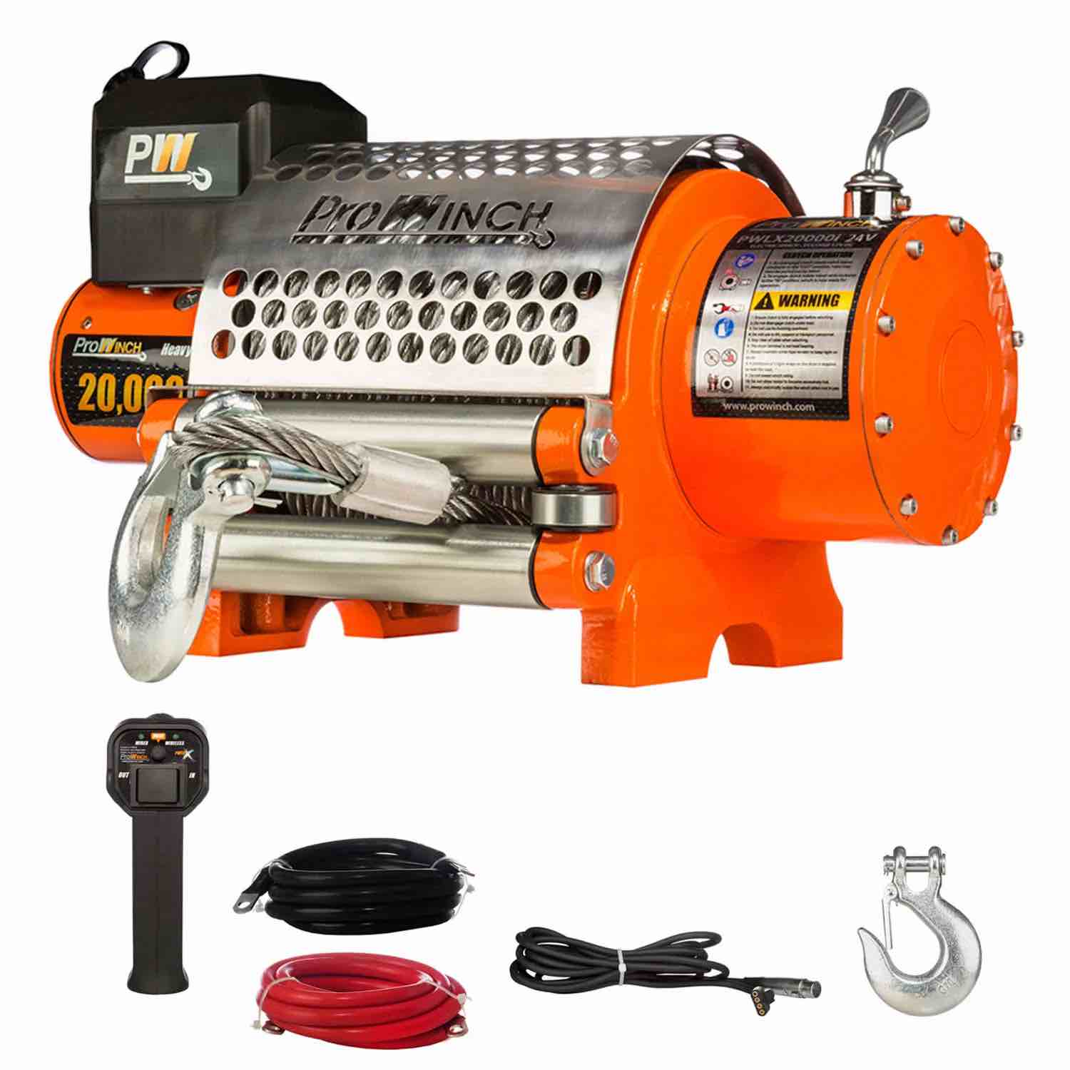 Pulling POWER! ProWinch 20,000Lb 12V Electric Winch, See Customer Service 