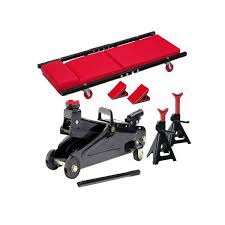 Creeper and car jack