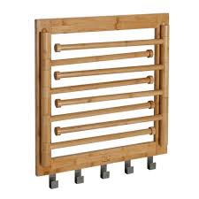 Croce 20'' Manufactured Wood Wall Mounted Clothes Rack