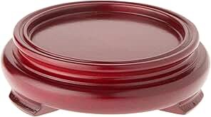 Red Barrel Studio® Round Wood Veneer Footed Display Base