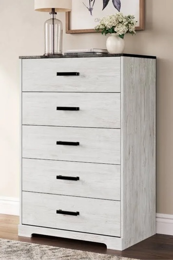 5 Drawer Chest Box 2/2 - Rails