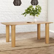 Johson 67" Wooden Rectangle Dining table