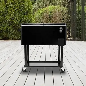 Winado 80 Qt. Outdoor Rolling Cooler Cart