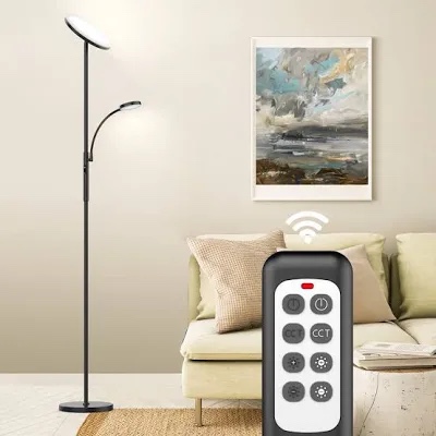 gaillac 68.9 led floor lamp with remote control