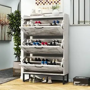 24 pair shoe storage cabinet
