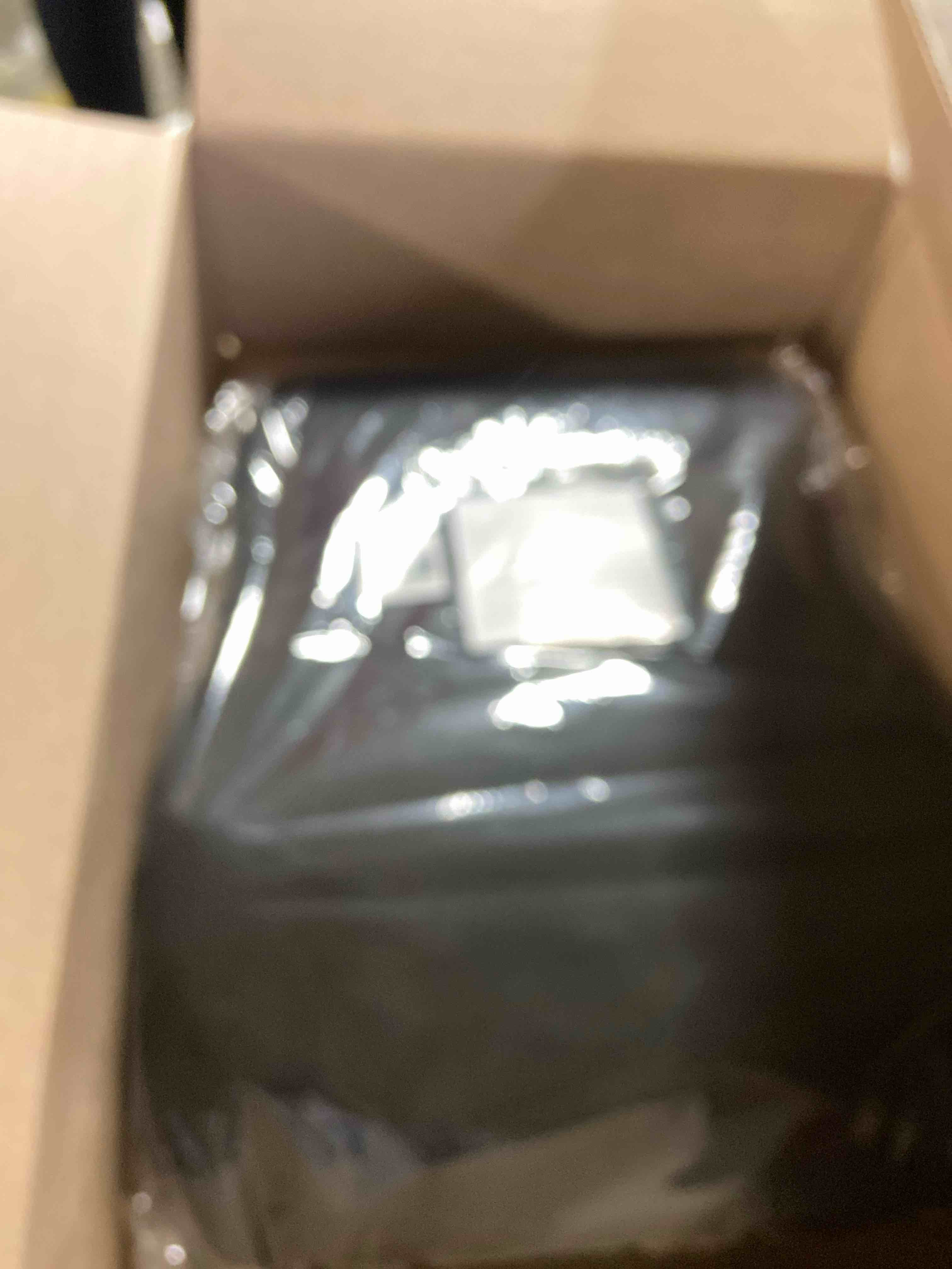 Condition photo showing New/Like New for Mind Reader Heated Air-Cloud Lumbar Cushion, Ergonomic Memory Foam Back Support Pillow with Adjustable Heat Settings and Timer, Black