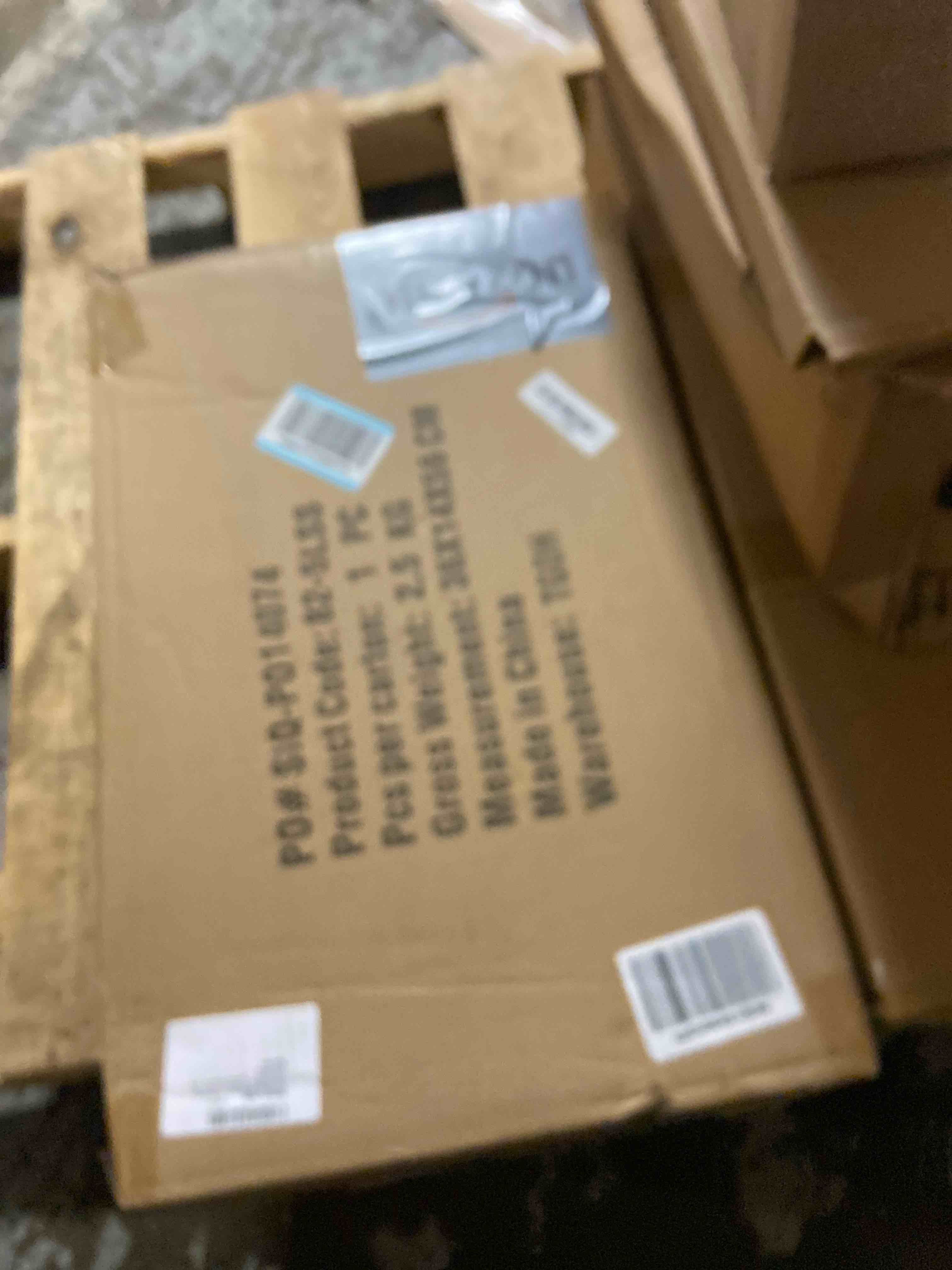 Condition photo showing New/Like New for Slim Rolling Storage Cart - 5-Tier Utility Cart with Wheels for Bathroom, Kitchen, and Laundry Room - Bathroom Shelves by Lavish Home (White)