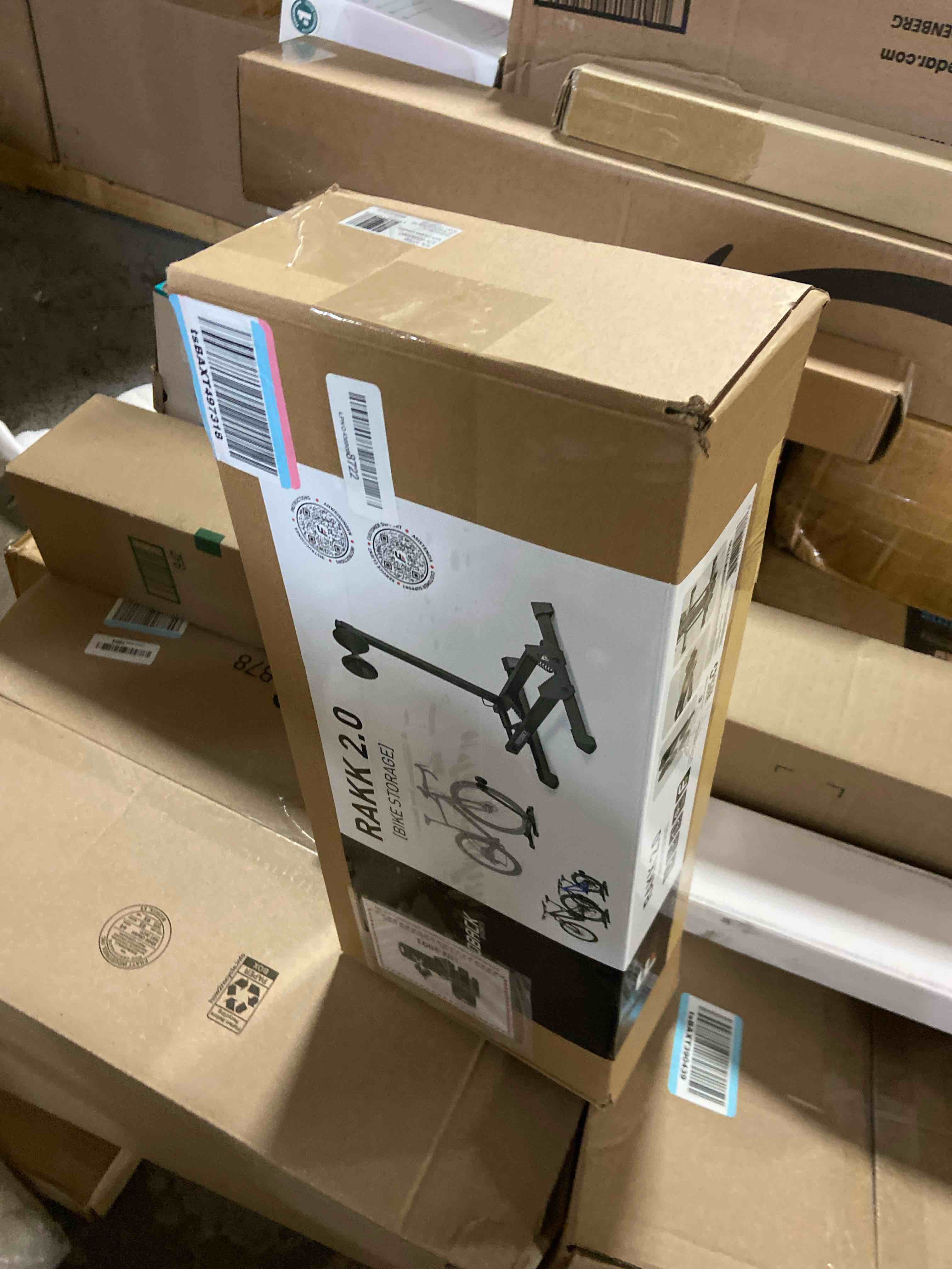 Condition photo showing New/Like New for Feedback Sports | Rakk 2.0 Bike Storage Rack | Freestanding Floor Bicycle Stand