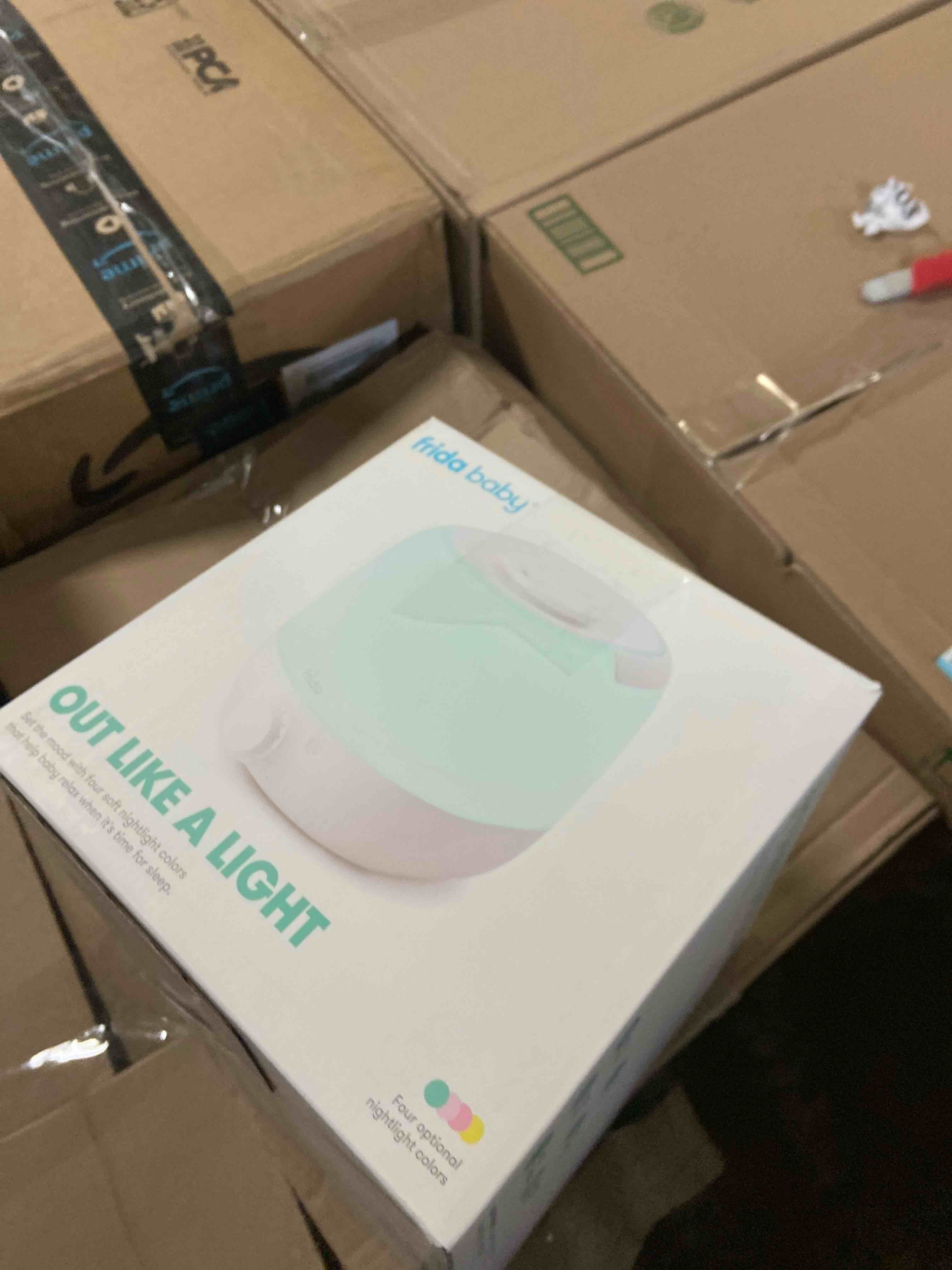 Condition photo showing New/Like New for Frida Baby 3-in-1 Humidifier with Diffuser and Nightlight - White