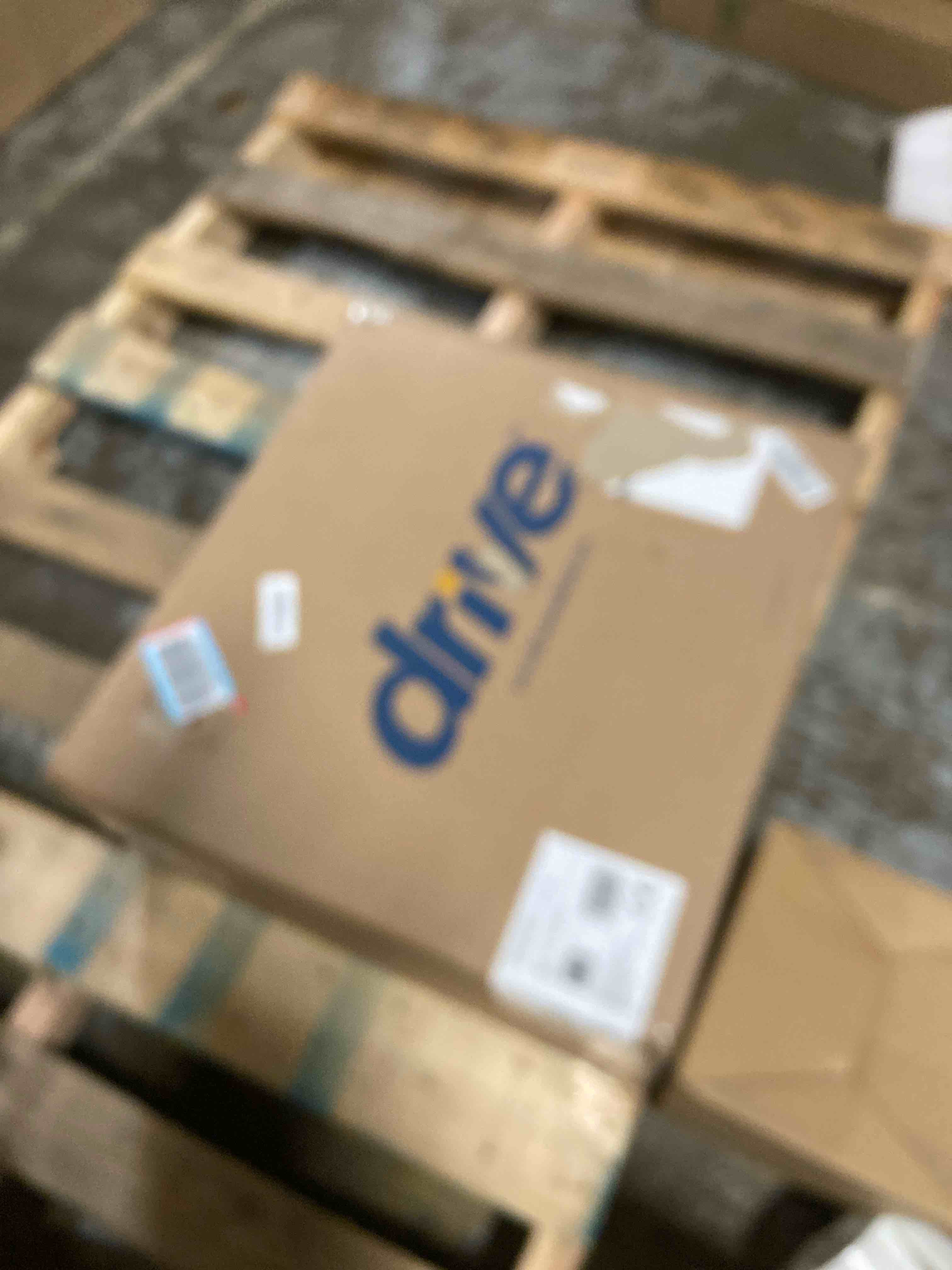 Condition photo showing New/Like New for Drive Medical PreserveTech Universal Raised Toilet Seat with Handles, White