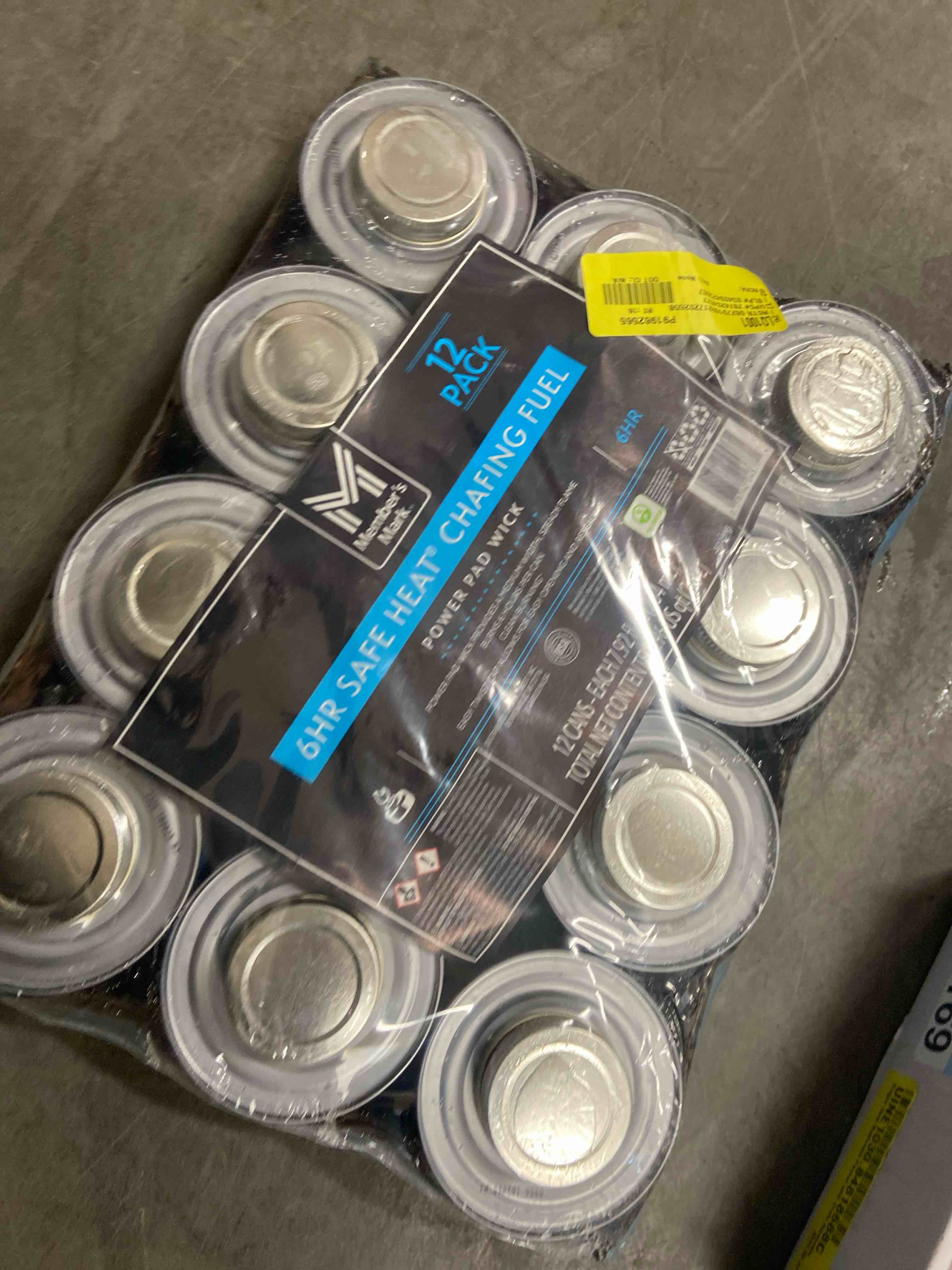 Condition photo showing New/Like New for DAILY CHEF U46104s Bakers and Chefs Safe Heat Chafing Fuel  12-pack