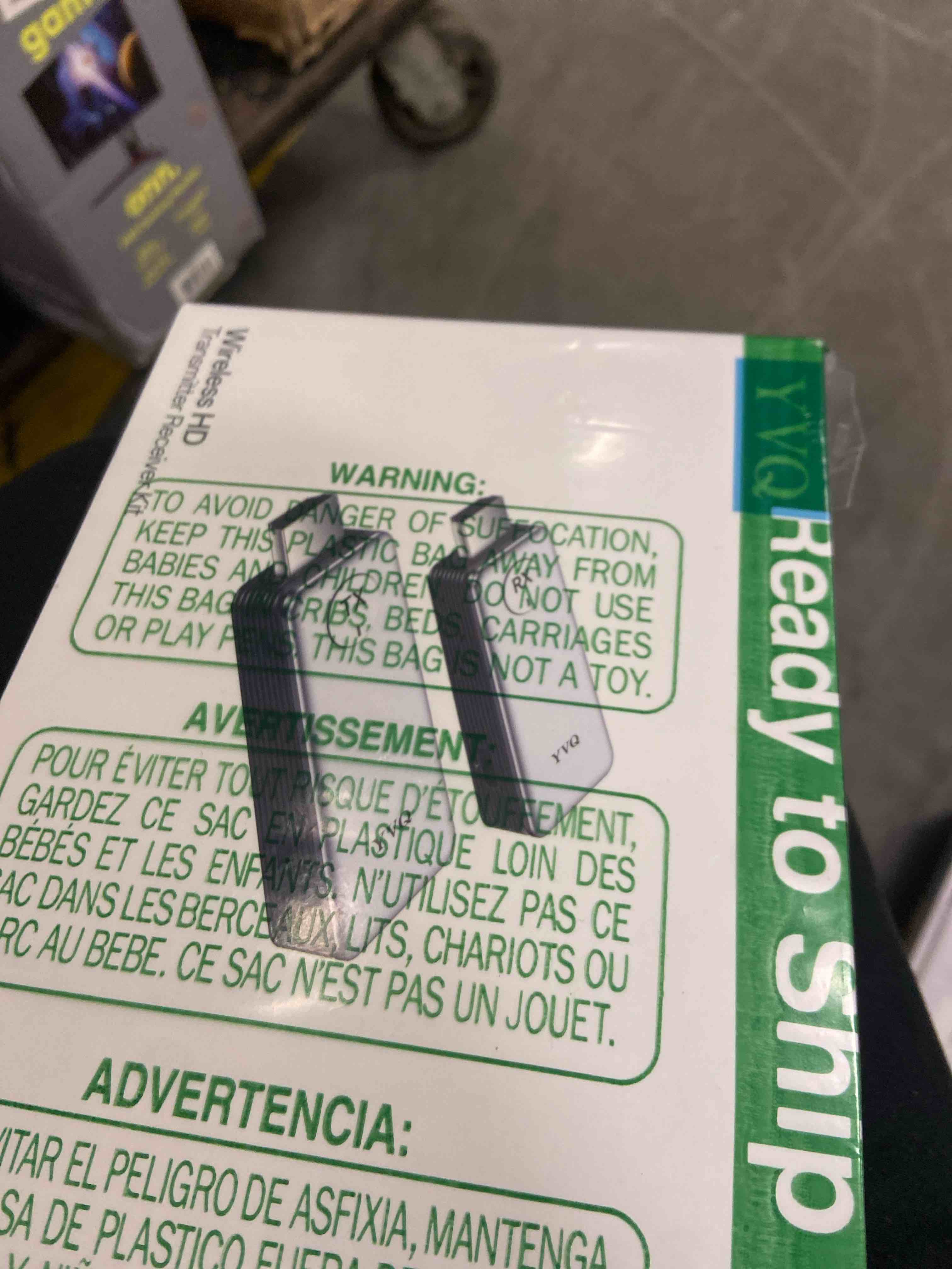 Condition photo showing New/Like New for 2025 Upgraded Wireless HDMI Transmitter and Receiver, 4K Decode 1080P Output,2.4G/5G Plug&Play Portable HDMI Wireless for Streaming Video and Audio to Monitor from Laptop/TV Box