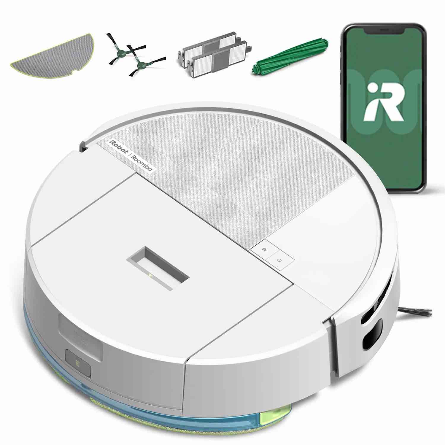 iRobot Roomba 208 DustCompactor Combo Robot Vacuum and Mop