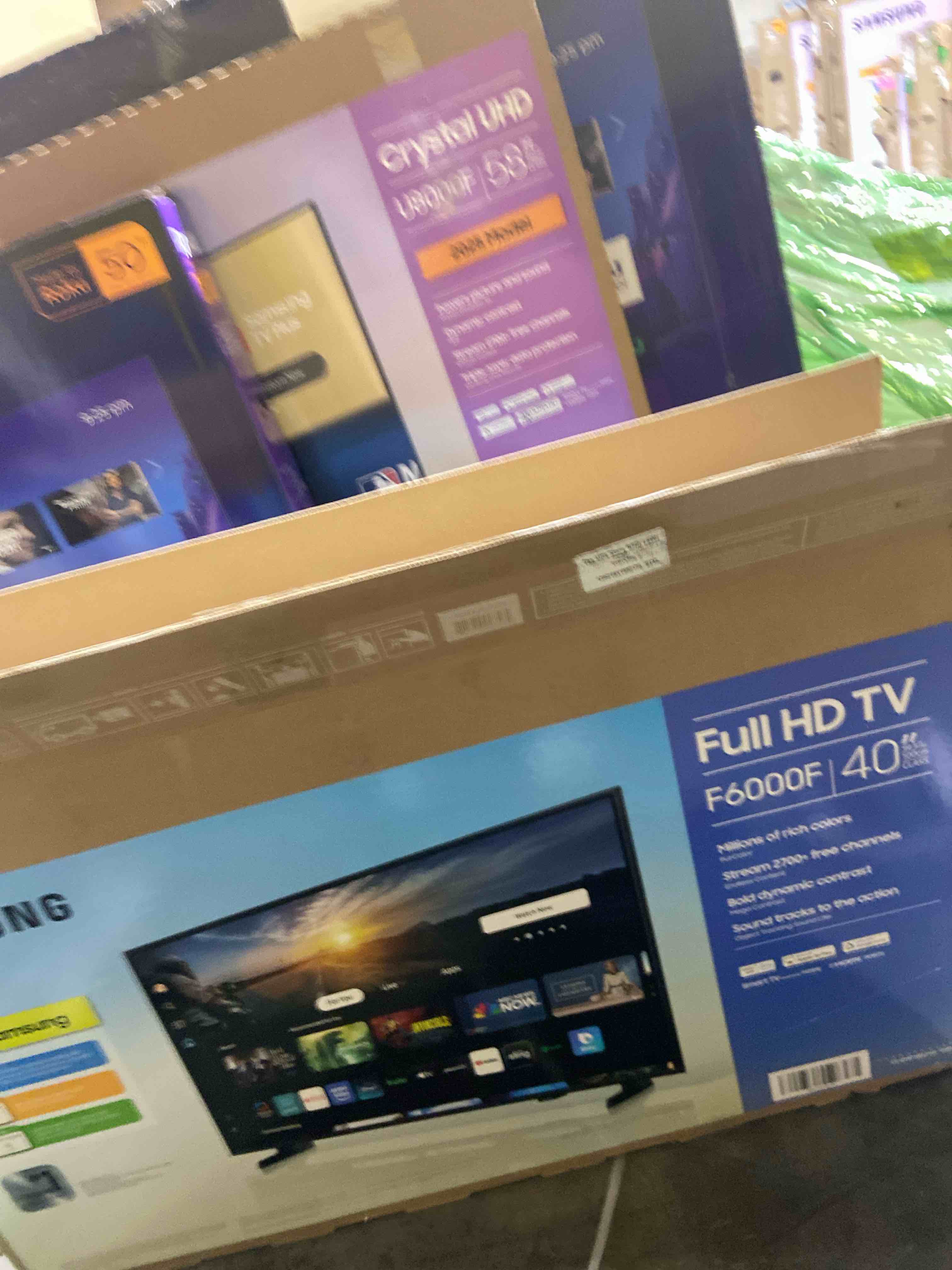 Condition photo showing New/Like New for SAMSUNG 40-Inch Class Full HD F6000 Smart TV (2025 Model) HDR, Object Tracking Sound Lite, Knox Security, One UI Tizen, Smart TV
