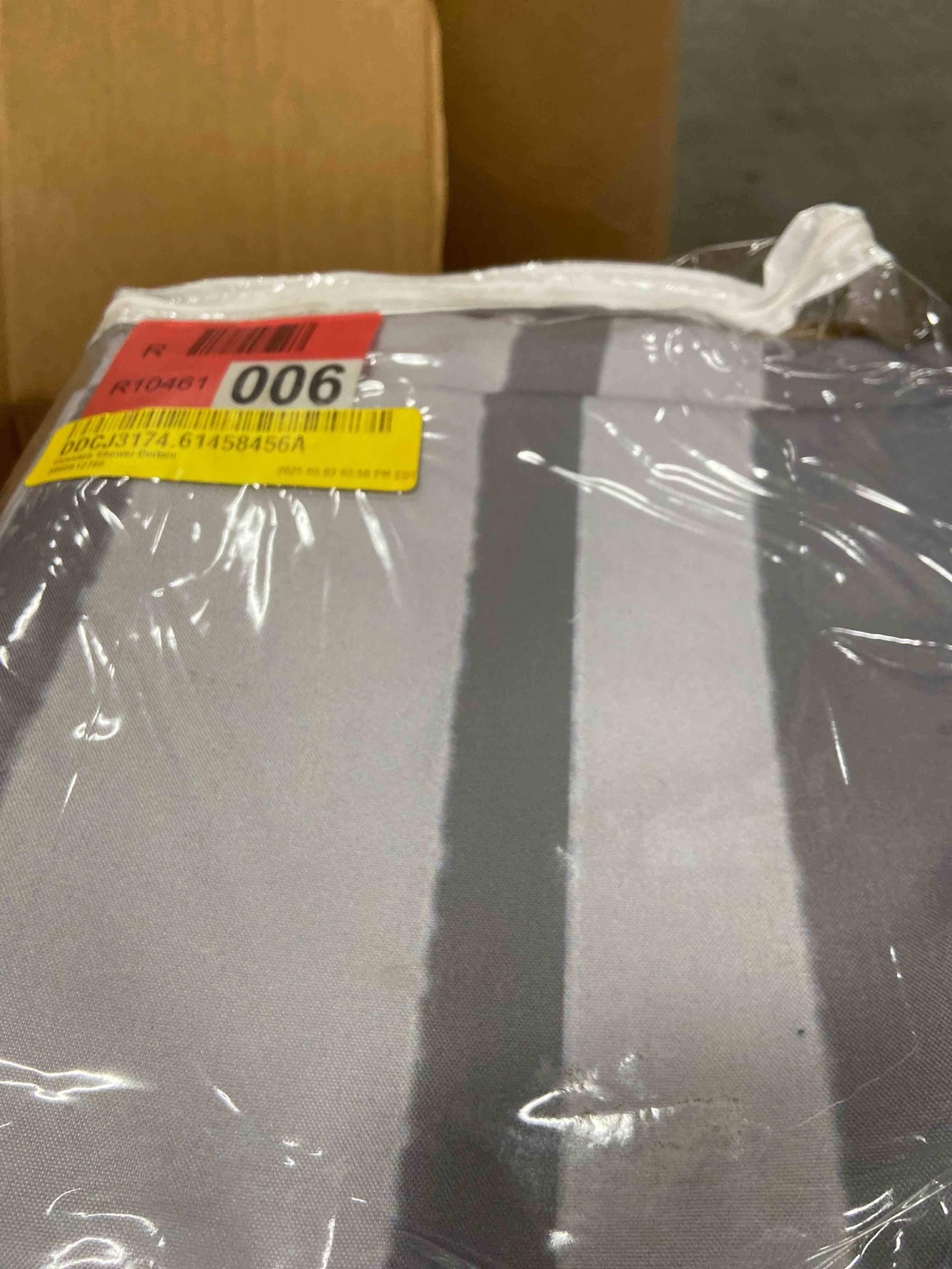 Condition photo showing New/Like New for stronach shower curtain 