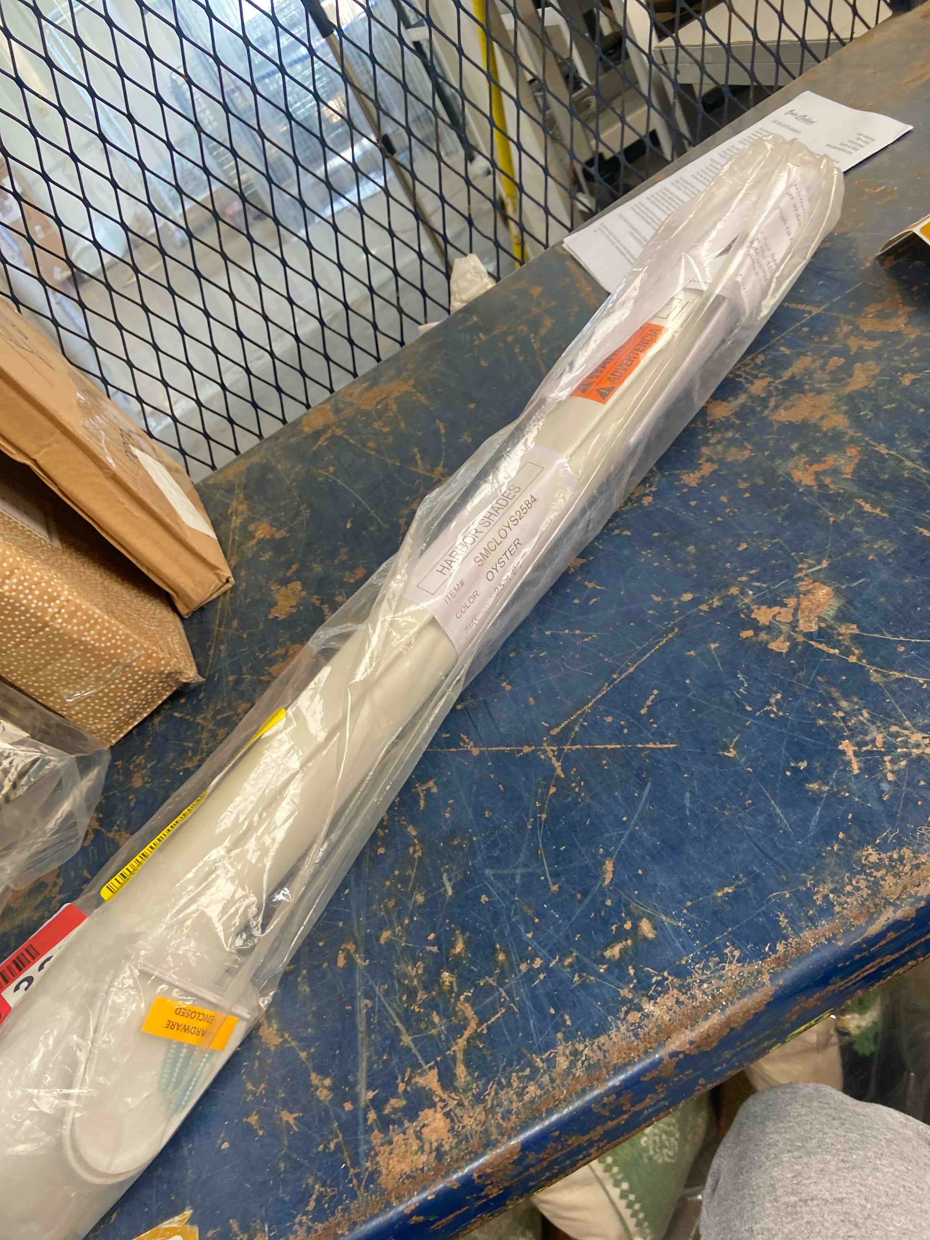 Condition photo showing New/Like New for oyster blackout roller shade 4345136712