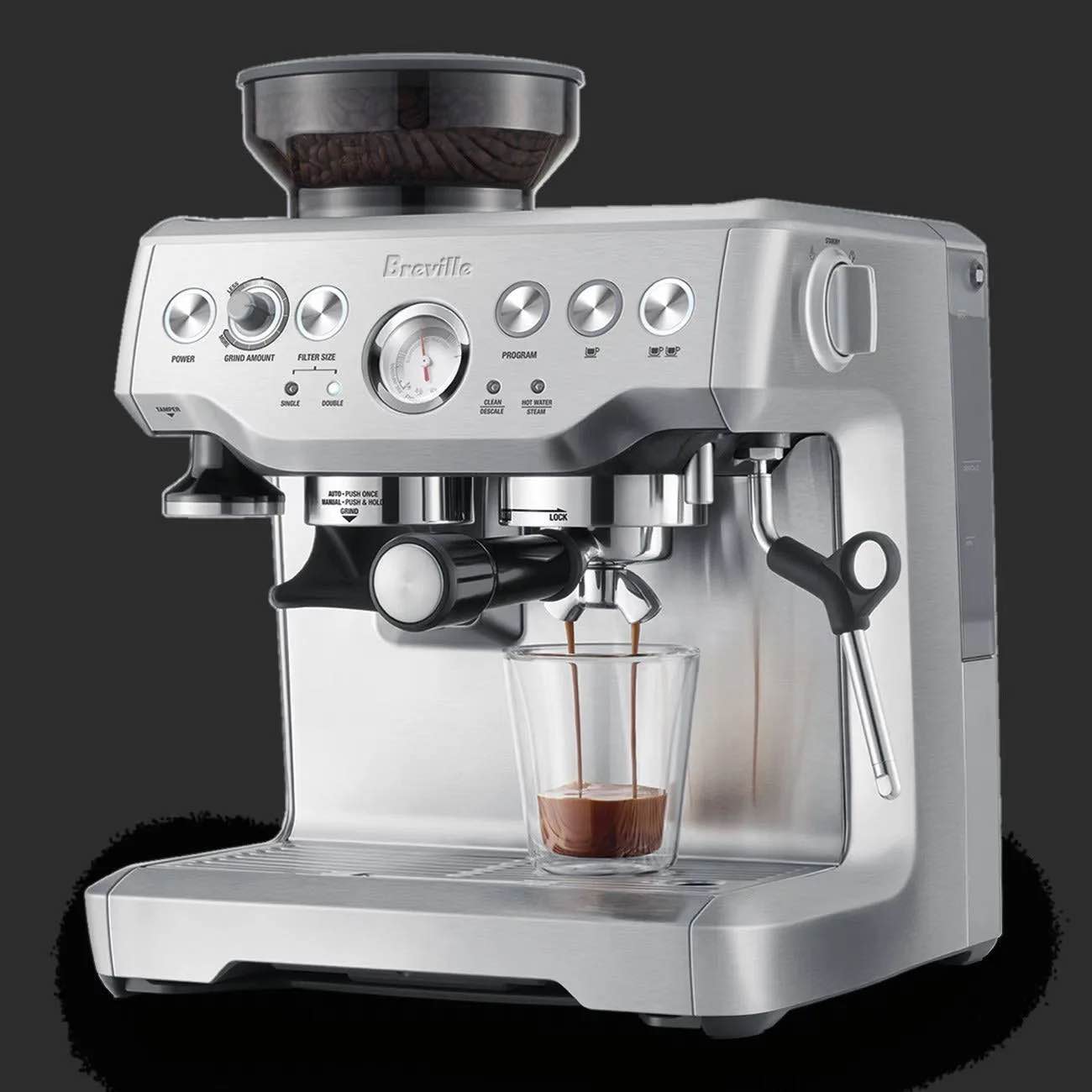 Breville Barista Express Espresso Machine.