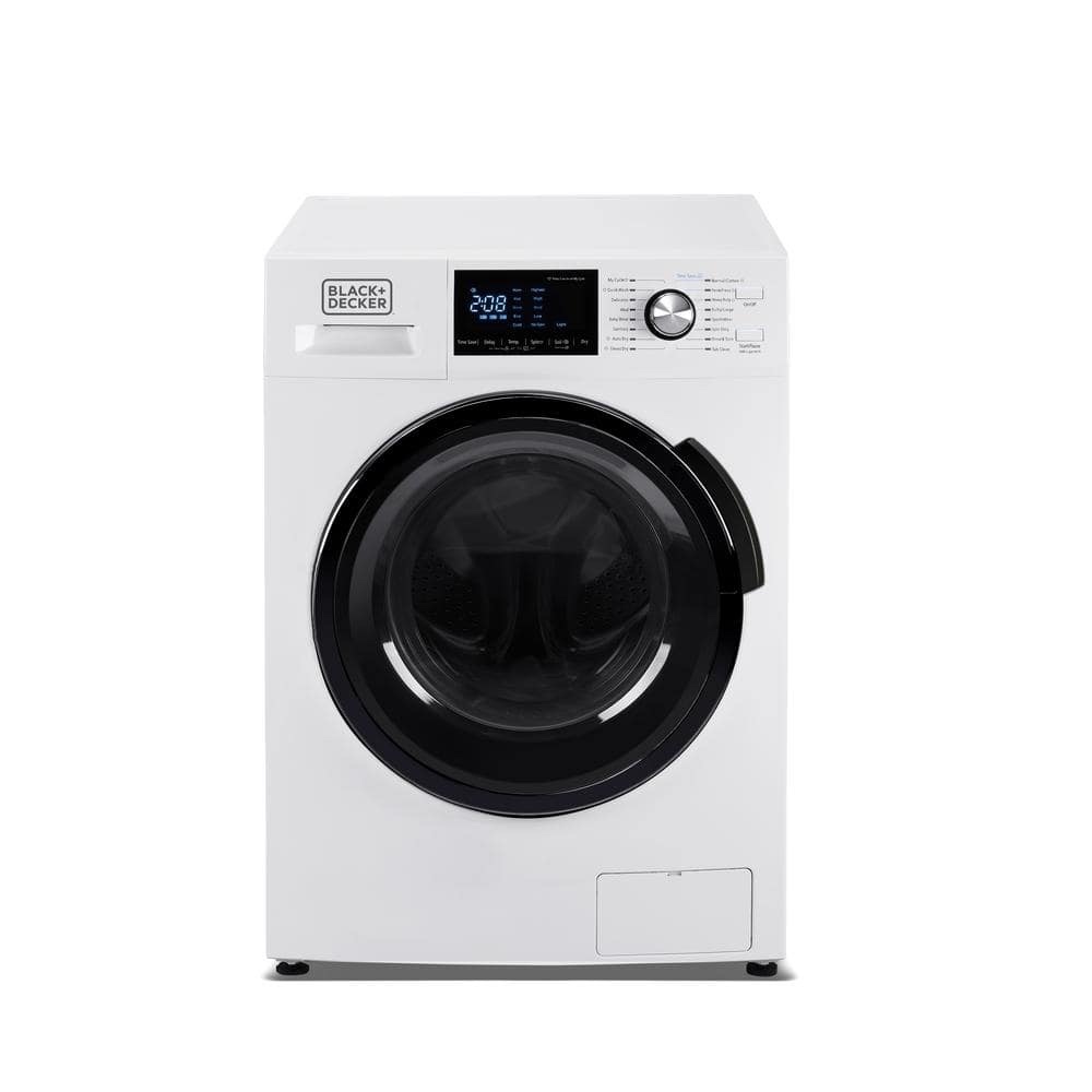 BLACK+DECKER Washer and Dryer Combo, 2.7 Cu. Ft. Stainless Steel All In One Washer and Dryer with LED Display & 16 Cycle Options
