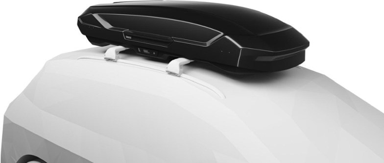Thule Motion 3 Cargo Roof Box - XL, Key Included, Holds 165 Lbs, Easy to Mount. Fits Thule WingBar Evo, Thule AeroBlade, Thule SquareBar Evo & Thule ProBar Evo.