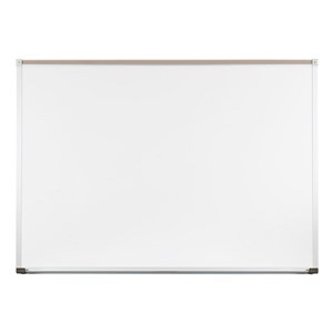 VIZ-PRO Large Magnetic Dry Erase White Board for Wall, 96 X 48 inches, Pack of 2, 8' x 4' Aluminum Framed Whiteboard with Marker Tray