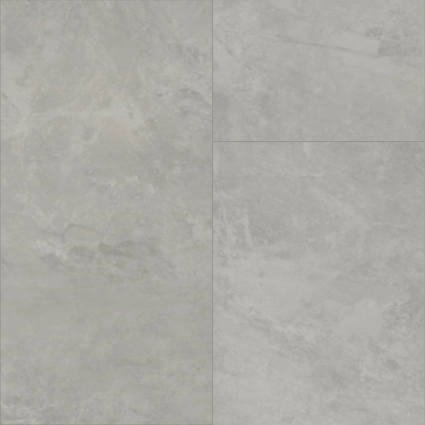 Shaw Flooring Paragon Tile Plus Vinyl Flooring Roll in Pearl Slate Square - 12ft width x at least 4 ft