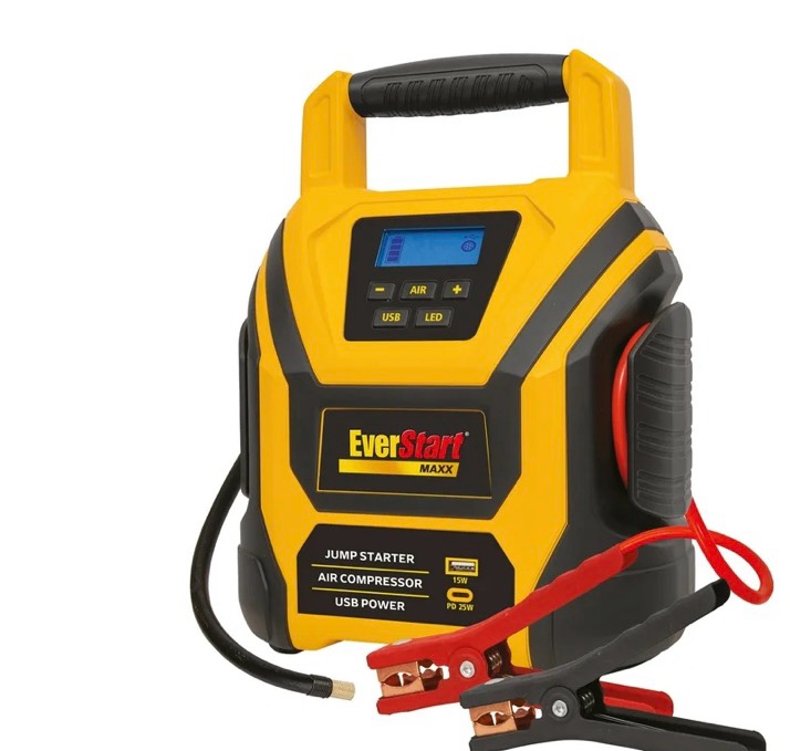 EverStart 1600 Amp Lithium Jump Starter with Air Compressor