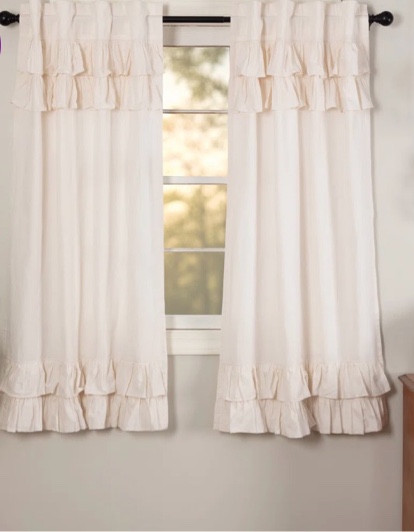 Dunster Cotton Blend Room Darkening Curtain Panel Pair (Set of 2