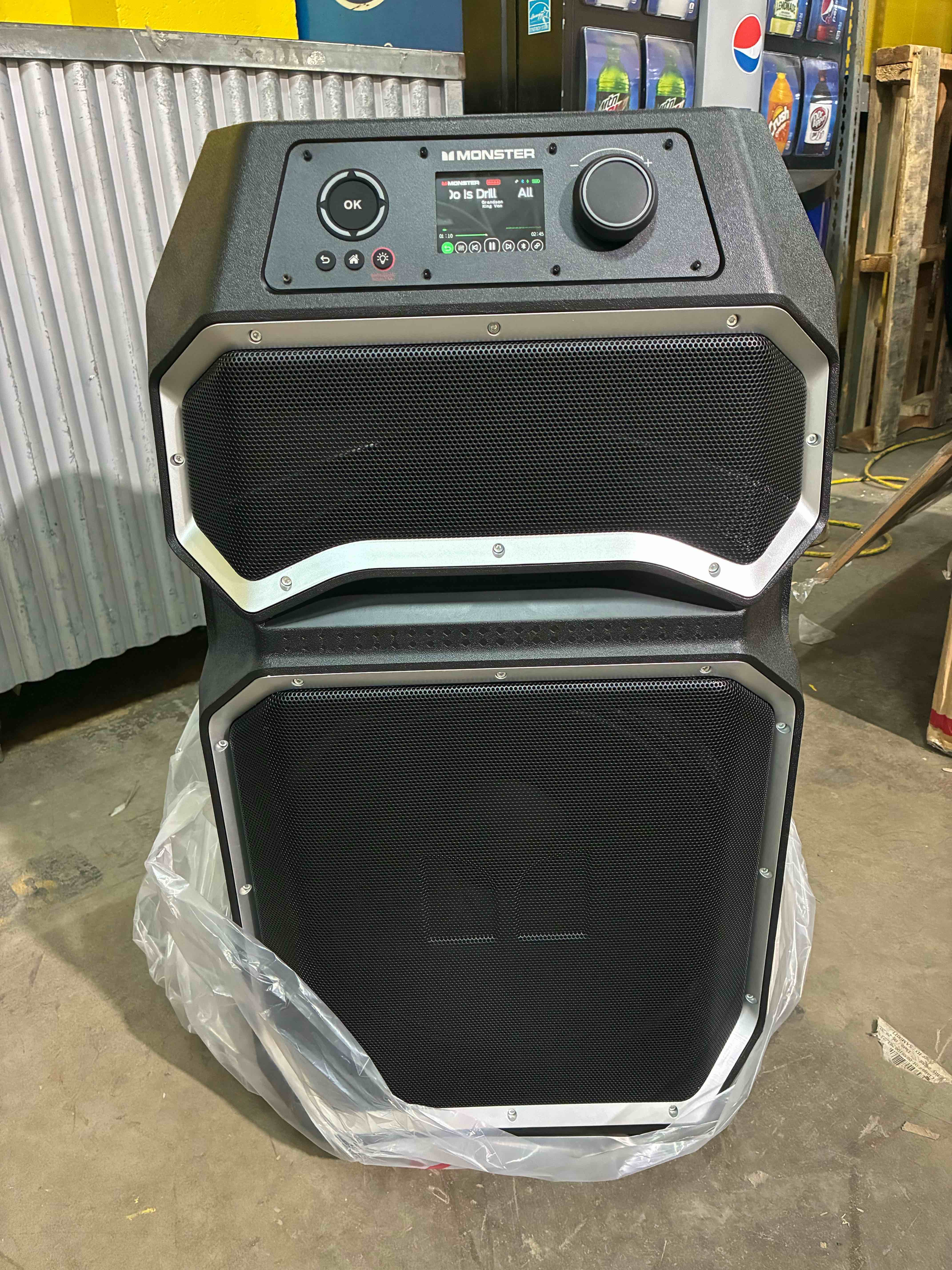 Condition photo showing New/Like New for Monster Rockin Roller X Bluetooth Speaker