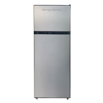  Frigidaire 7.5-cu ft Counter-Depth 21.5-in Wide Top-Freezer Refrigerator. Gently used, gets cold rapidly.