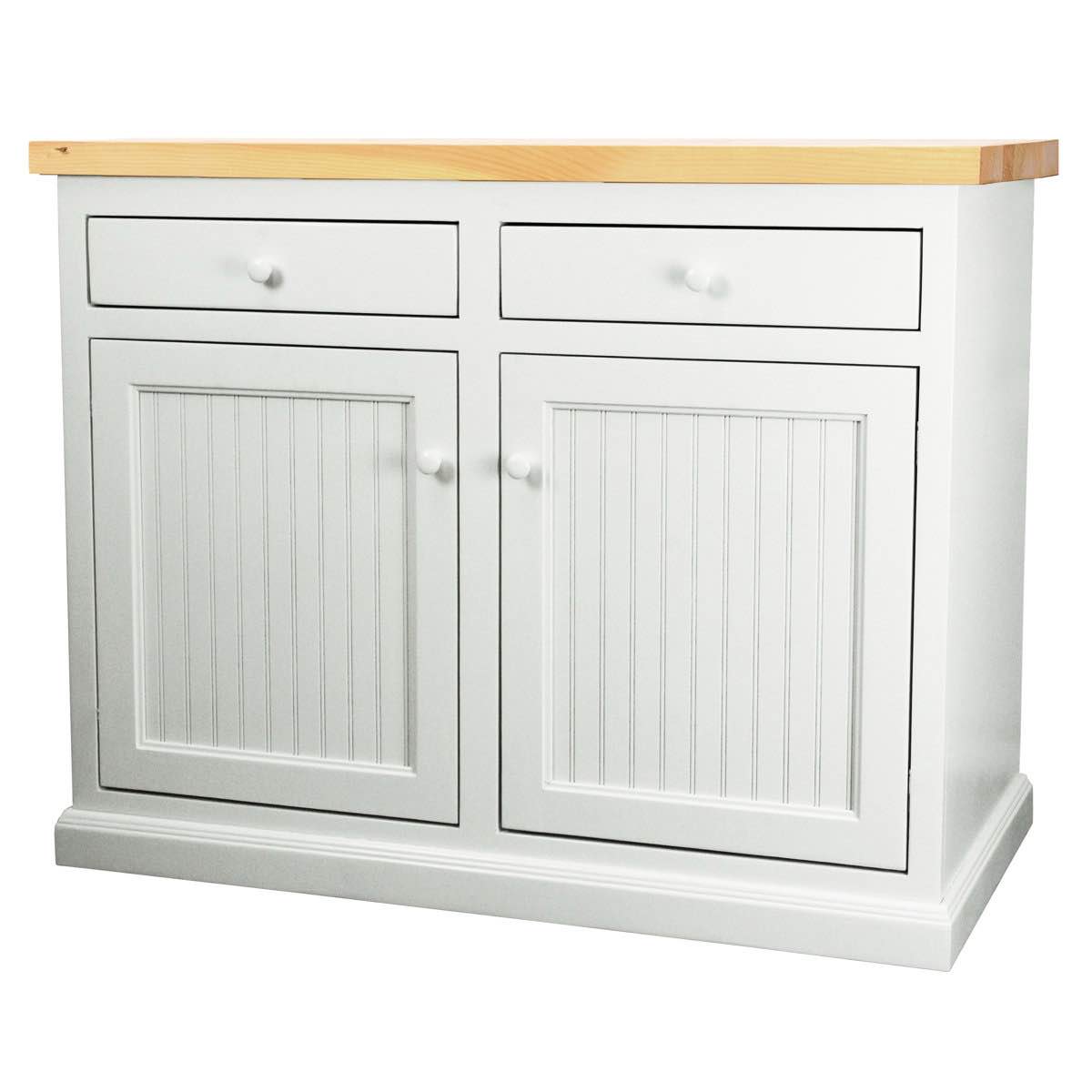 Condition photo showing Good Condition for Avent Solid Wood Kitchen Island, Drop leaf supports need replaced-can be ordered for $10 each on Amazon
