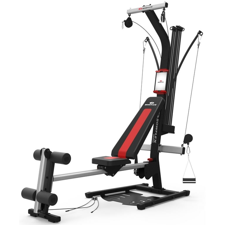 Condition photo showing New/Like New for Bowflex PR1000 Home Gym Weight Lifting Aerobic Rowing and Vertical Folding Bench