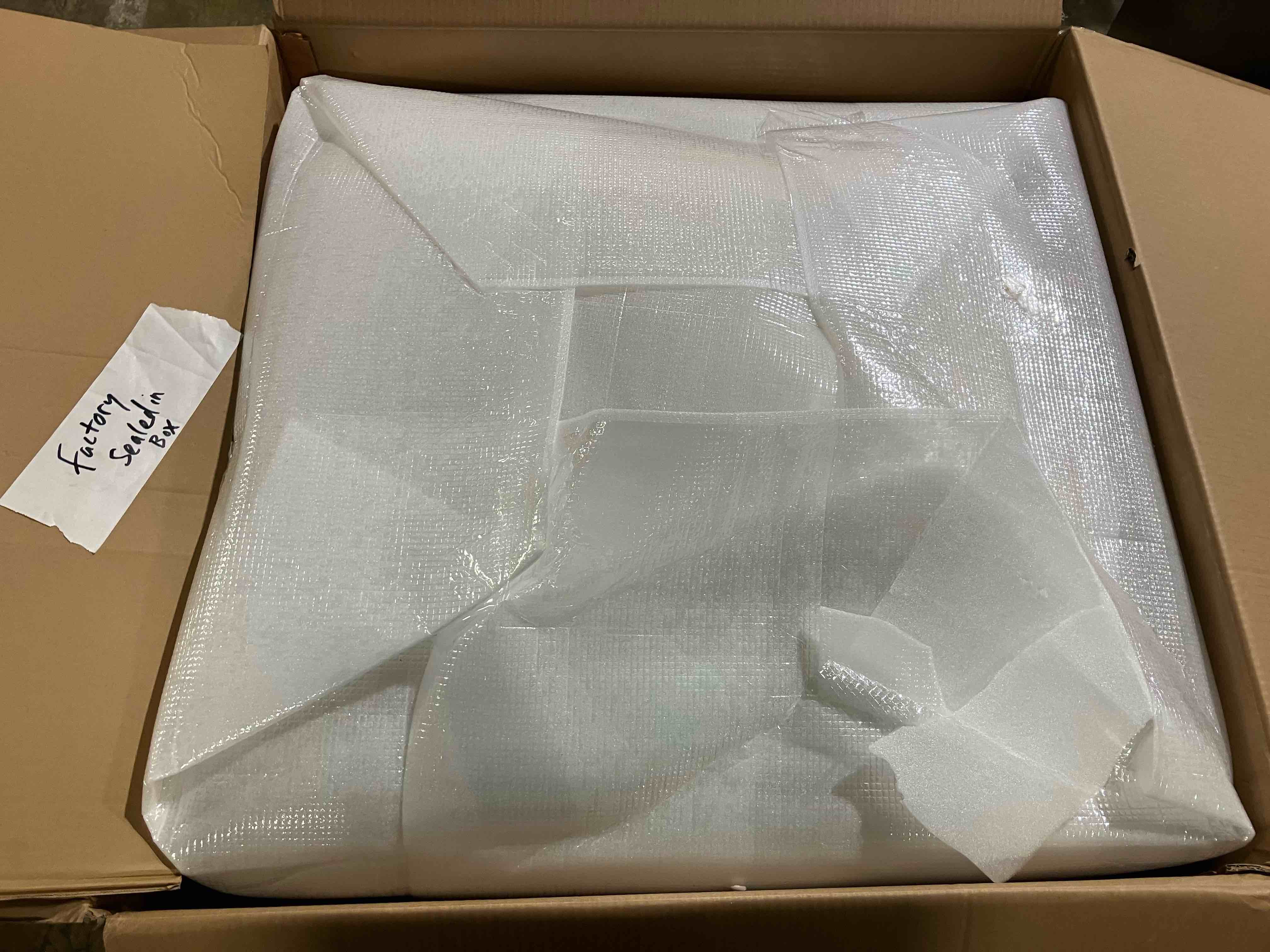 Condition photo showing New/Like New for CHITA Power Recliner Chair Swivel Glider, FSC Certified Upholstered Living Room Reclining Sofa Chair with Lumbar Support, Linen
