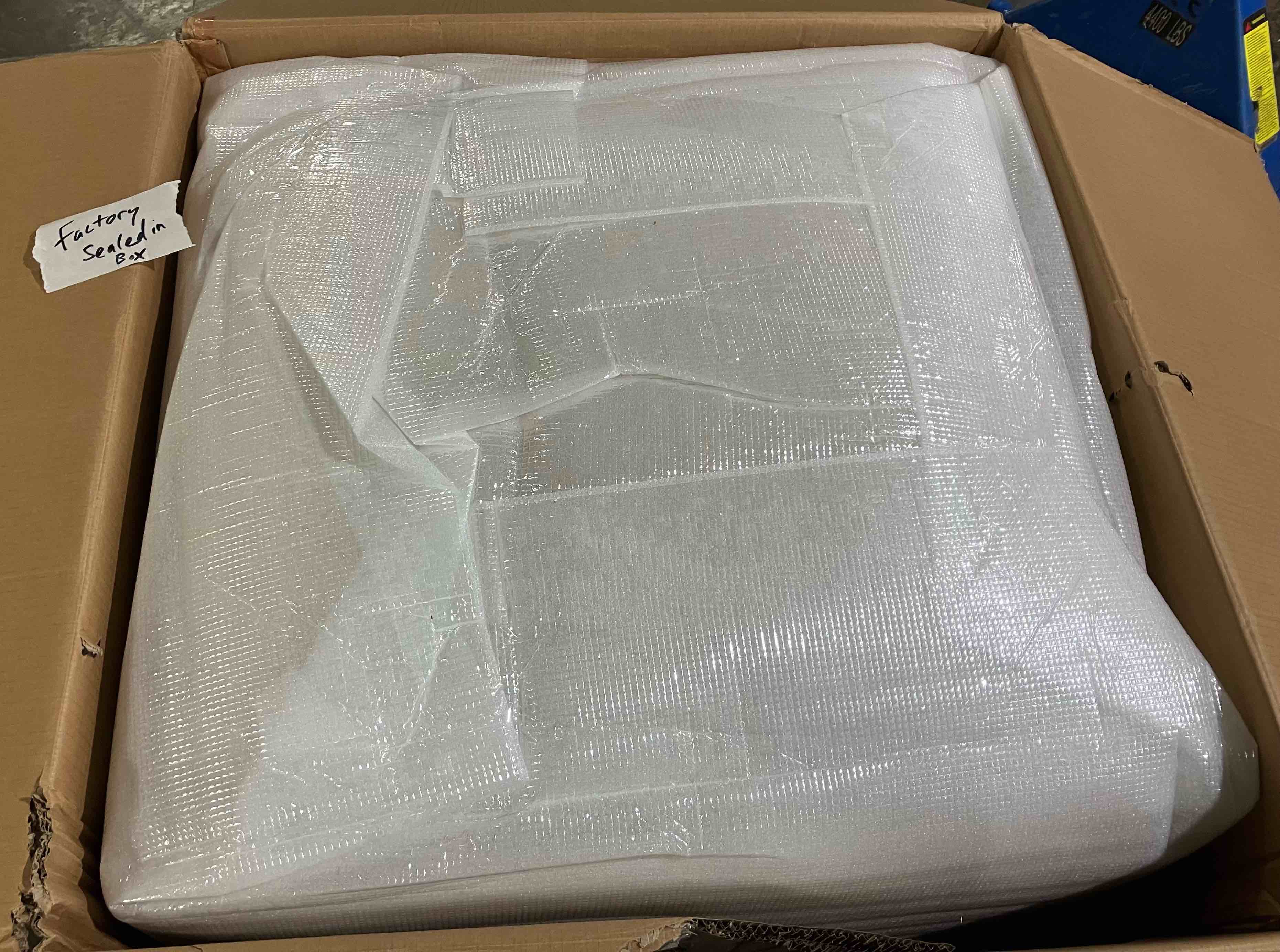 Condition photo showing New/Like New for CHITA Power Recliner Chair Swivel Glider, FSC Certified Upholstered Living Room Reclining Sofa Chair with Lumbar Support, Linen
