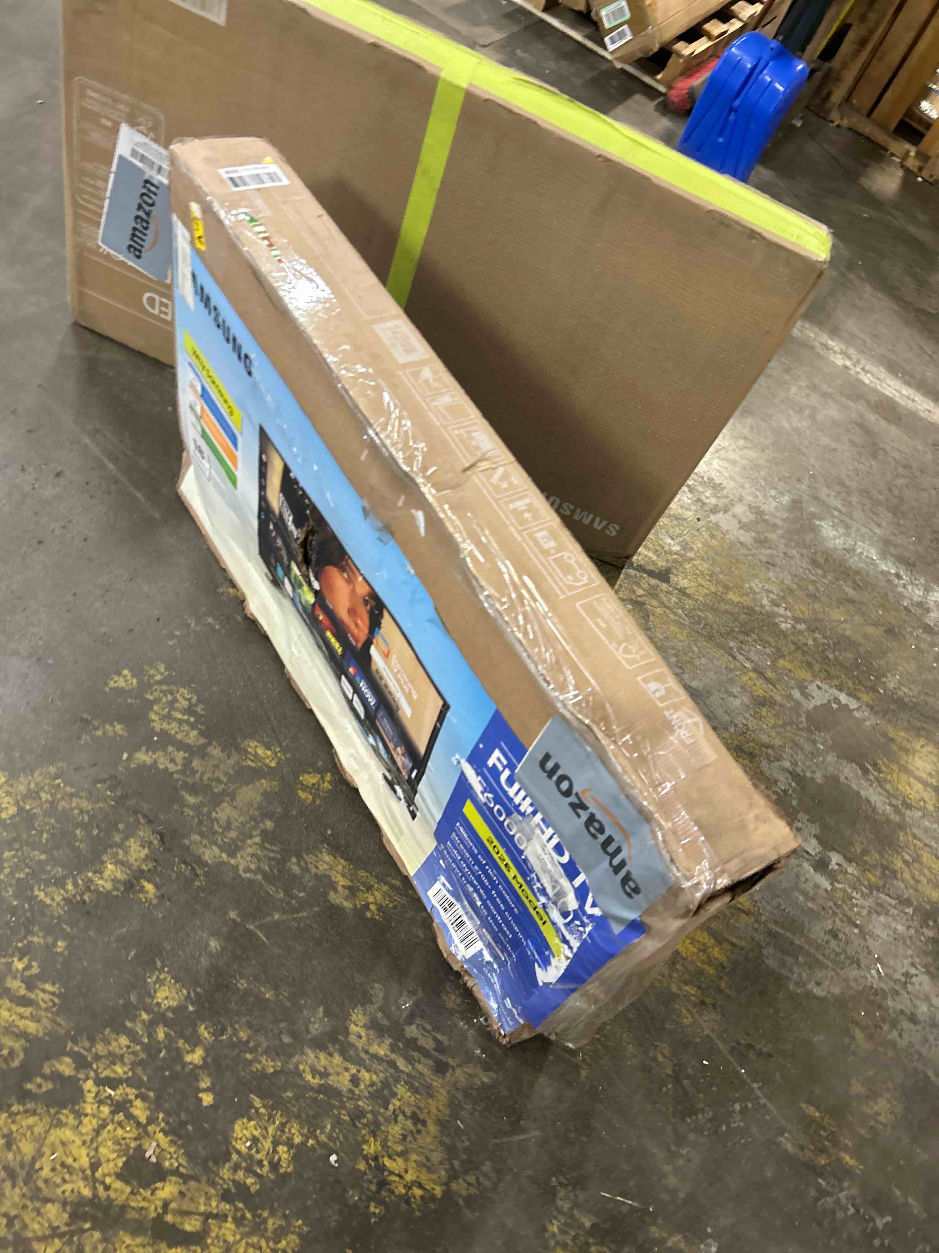 Condition photo showing As Is for Samsung 40-Inch Smart LED TV Bundle - Full HD 1080p, HDR, Bluetooth, w/ 12 Month CPS Protection, AUX HDMI Cable, and Screen Cleaning with Microfiber Cloth.