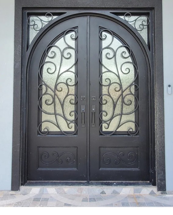 Courchevel Double | Wrought Iron Door (Row 22)