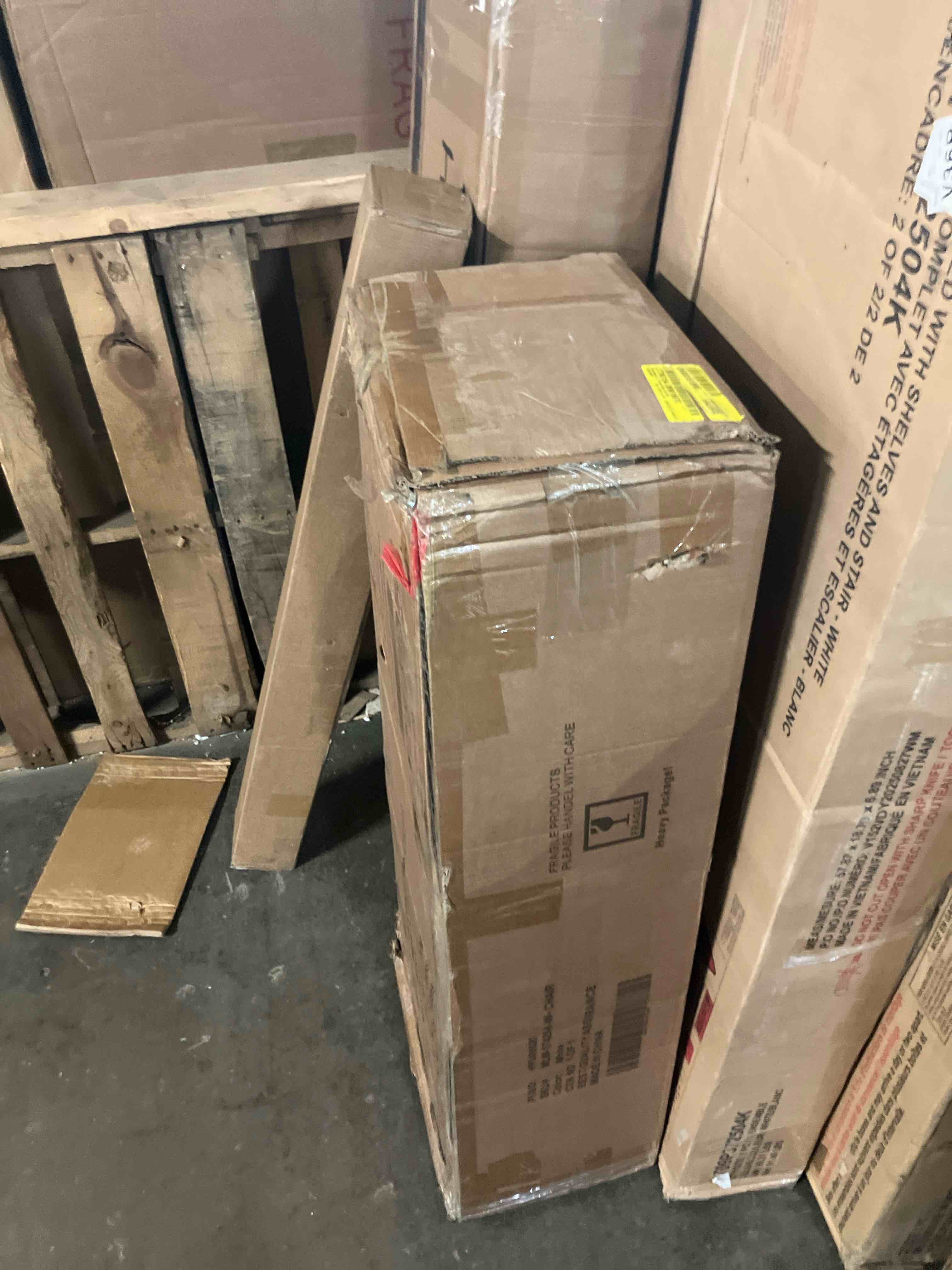 Condition photo showing New/Like New for Rosenzweig 6 - Person Glass Top Four Leg Dining Set (Chairs only)