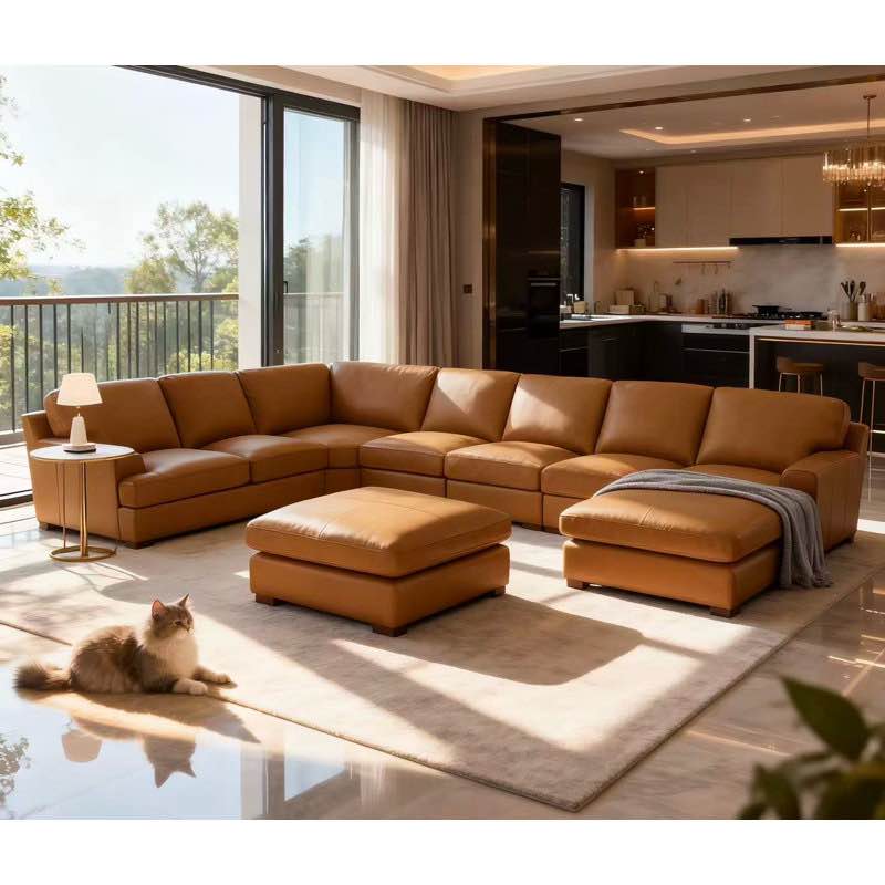 aness modular corner sectional with ottoman (ottoman only)