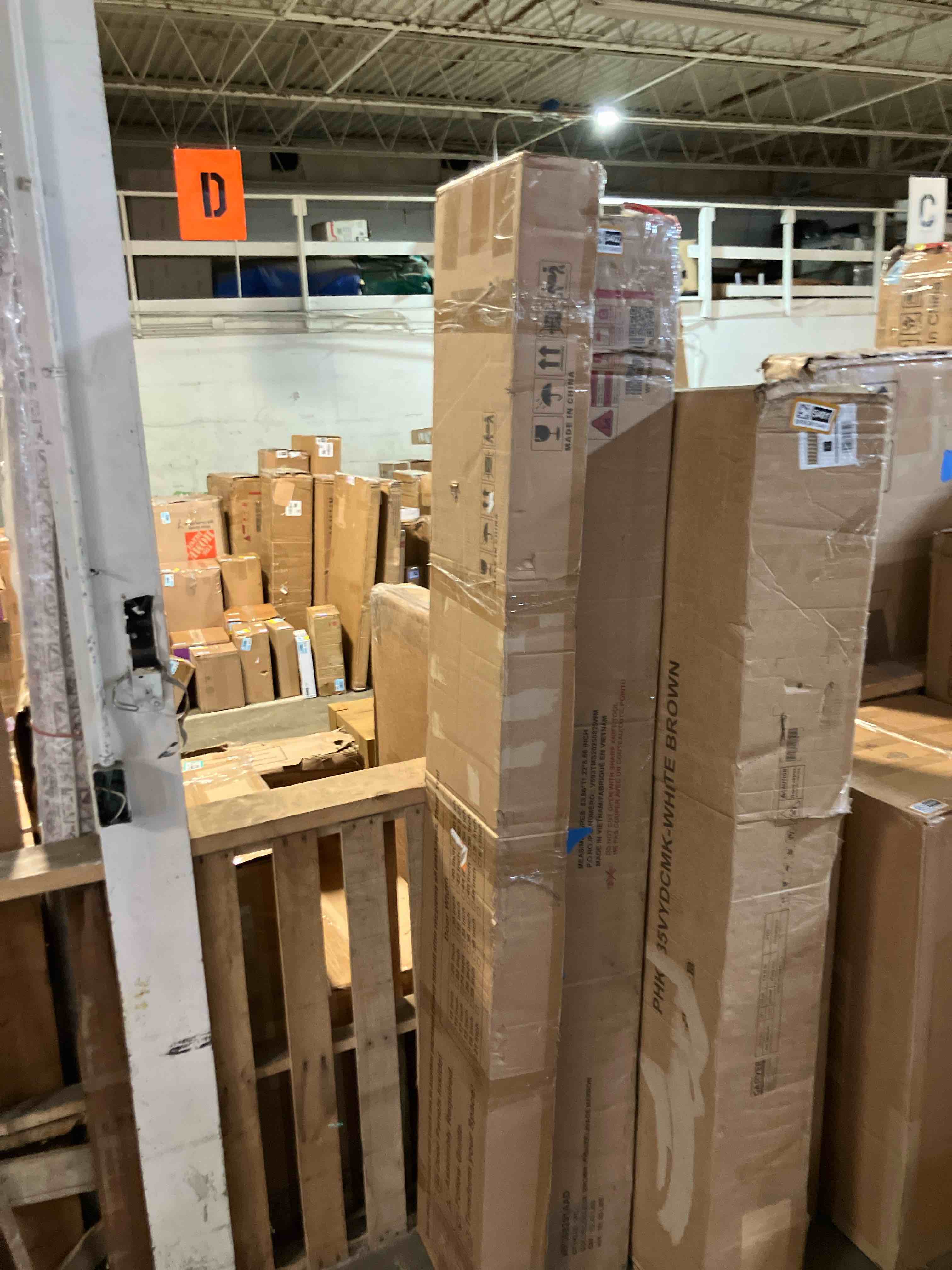 Condition photo showing New/Like New for Easy4home 24"x 84" Glass Sliding Barn Door