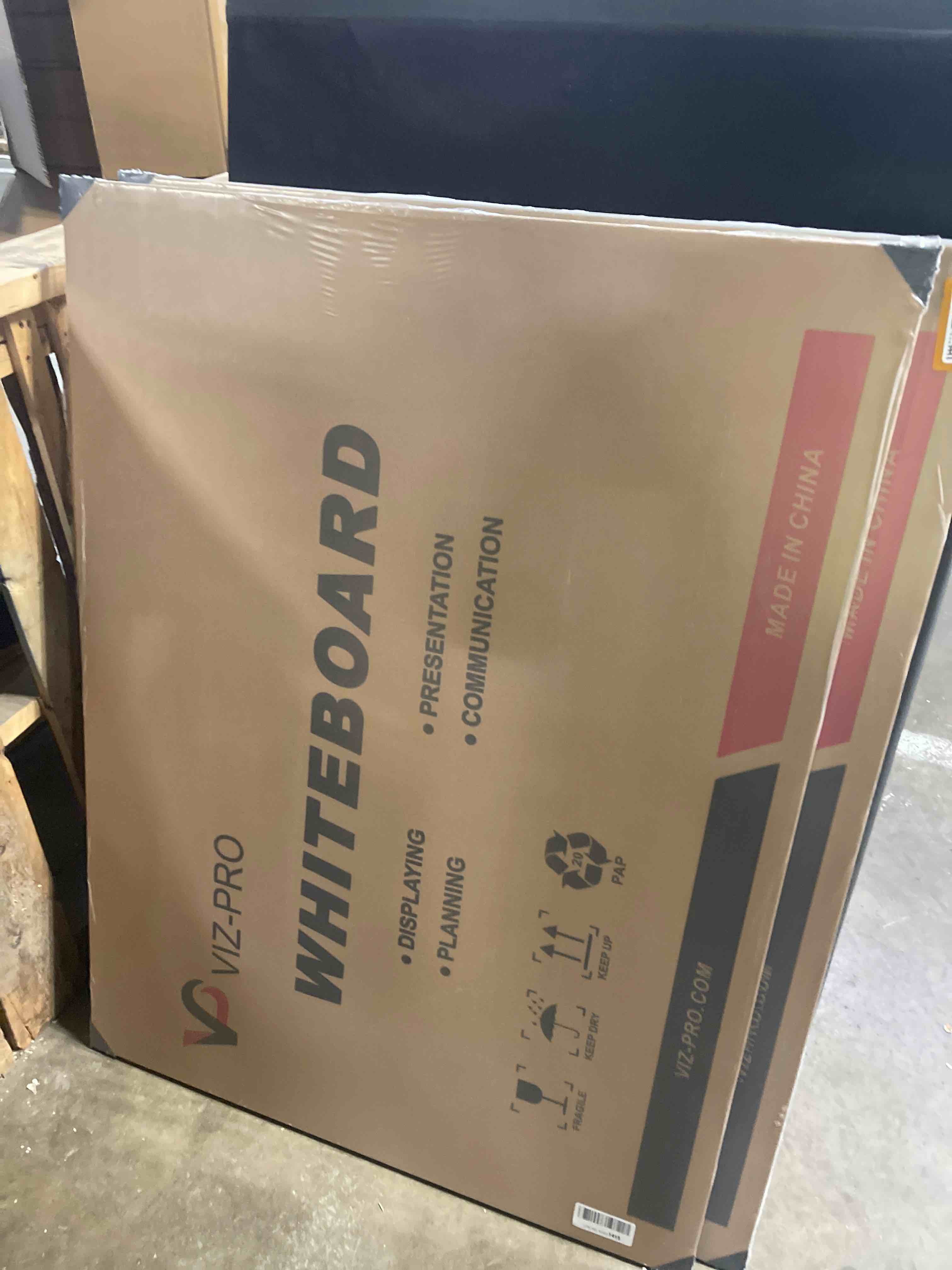 Condition photo showing New/Like New for Double Sided Magnetic White Board, 36"x24" Dry Erase Whiteboard for Wall with Aluminum Frame Presentation Board for School, Office and Home Silver 36" x 24"