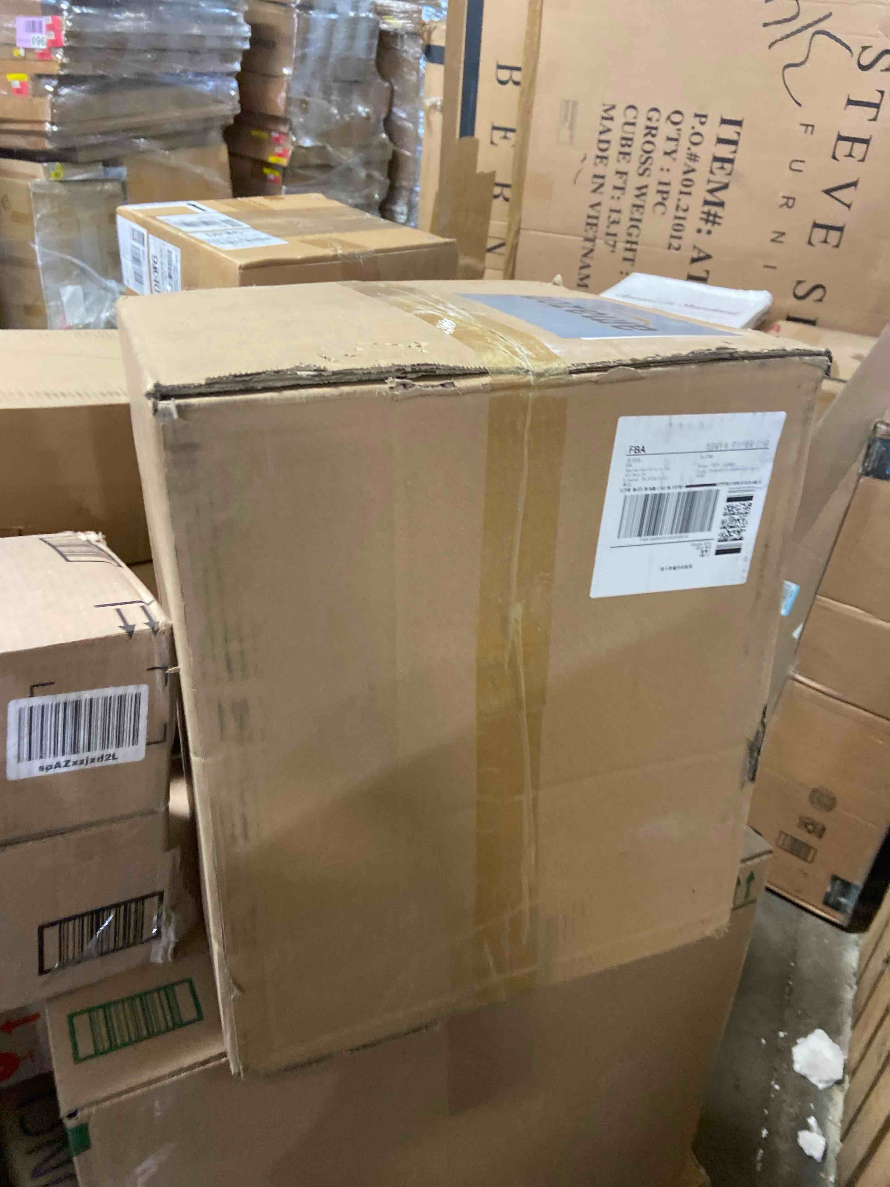 Condition photo showing New/Like New for Perforated Sump Pump Basin With Lid, 13 X 11.4 X 15 Inch Sump Pump Basin With 40 Drilled Holes, Sump Basin Specifically Designed For Drainage From Crawl, Patios, Driveways Spaces, Durable