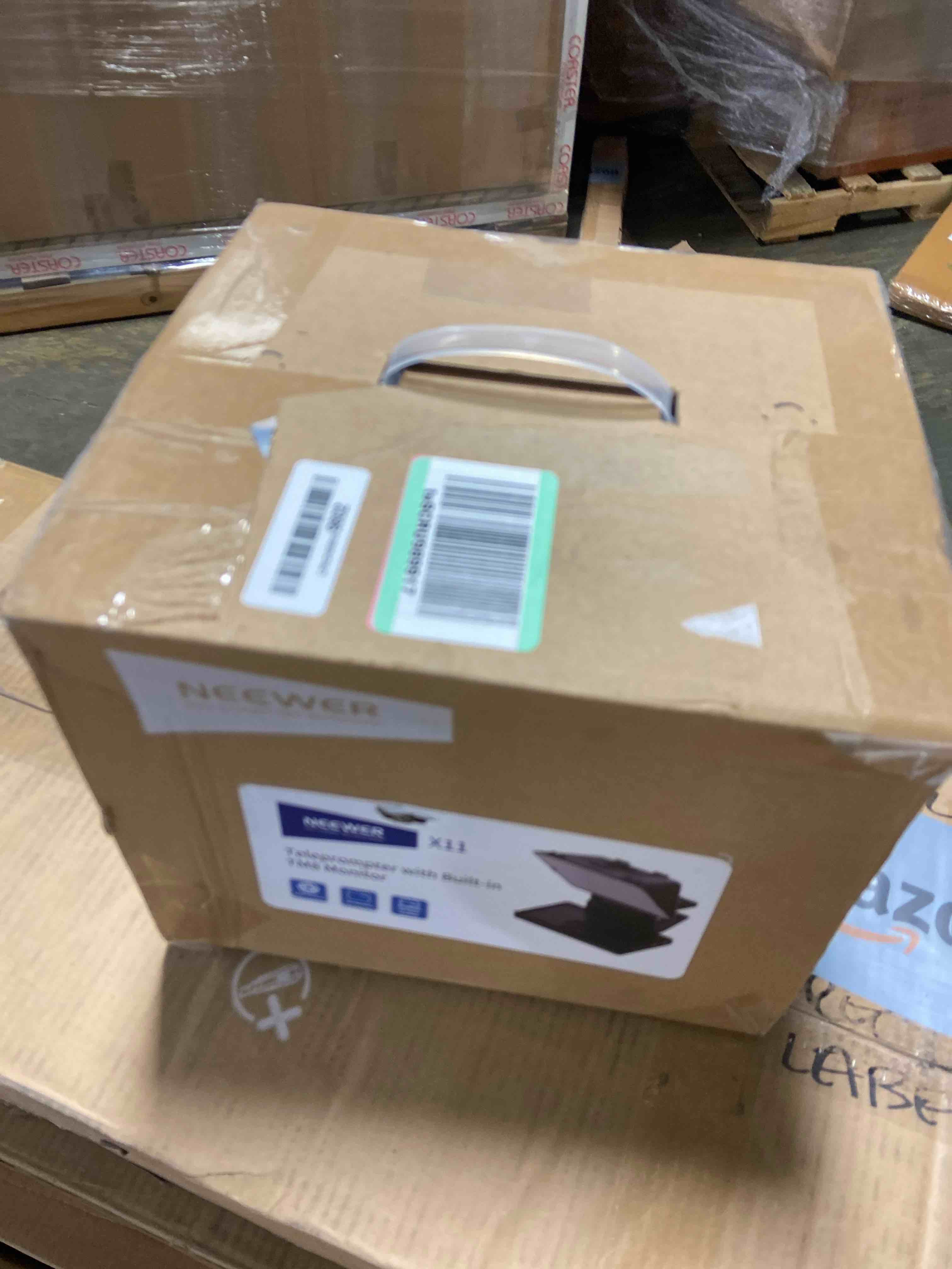 Condition photo showing Good Condition for NEEWER 2 in 1 Teleprompter 11 Inch with Monitor for Windows MacOS, Supports Screen Mirroring, Portable Prompter for Camera Mobile Phone Webcam for YouTube Twitch Live Streaming Conference, X11