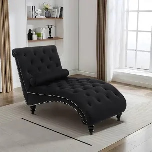 Velvet Chaise Lounge