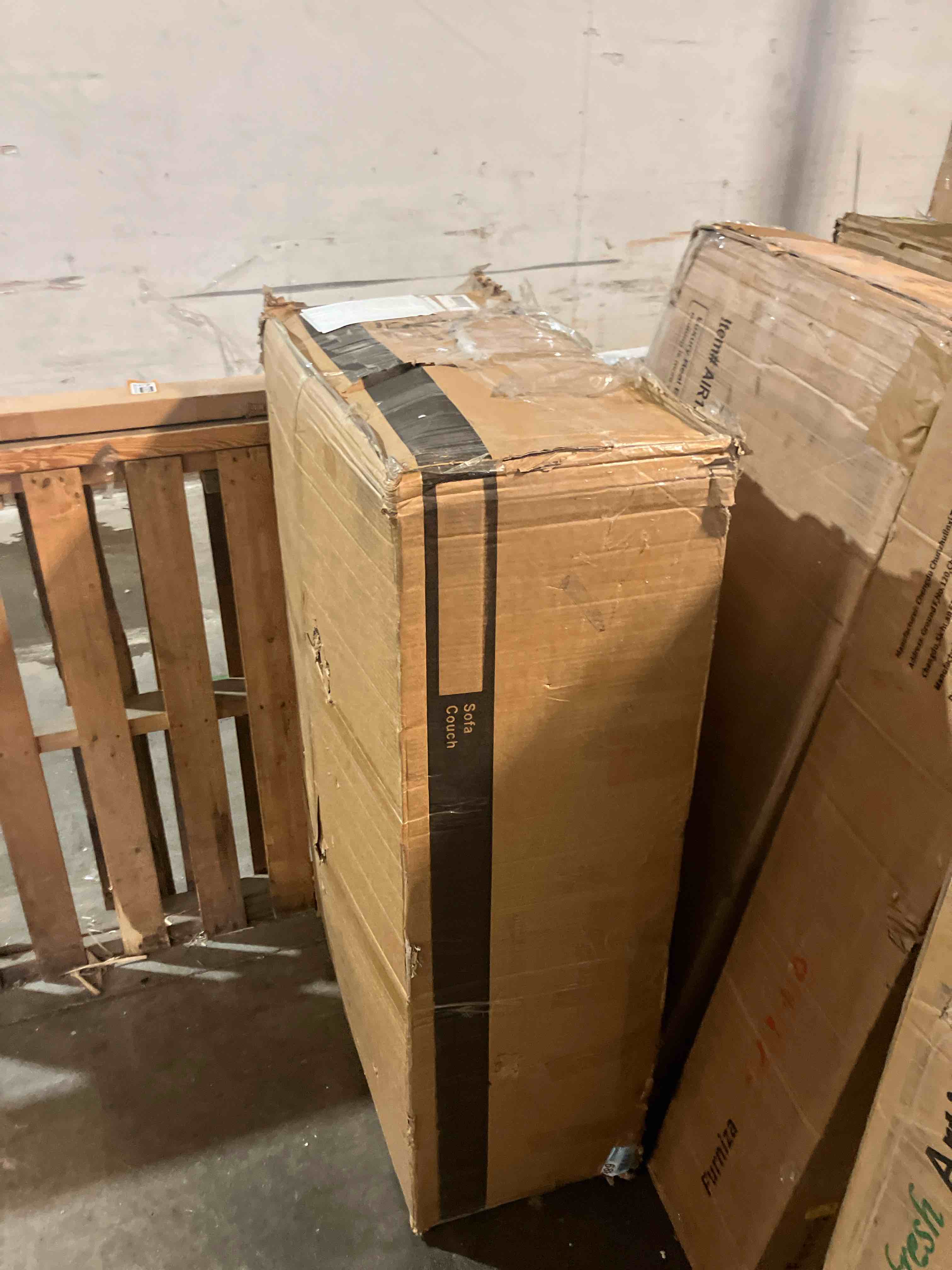 Condition photo showing New/Like New for 56.1" Round Arm Velvet Loveseat