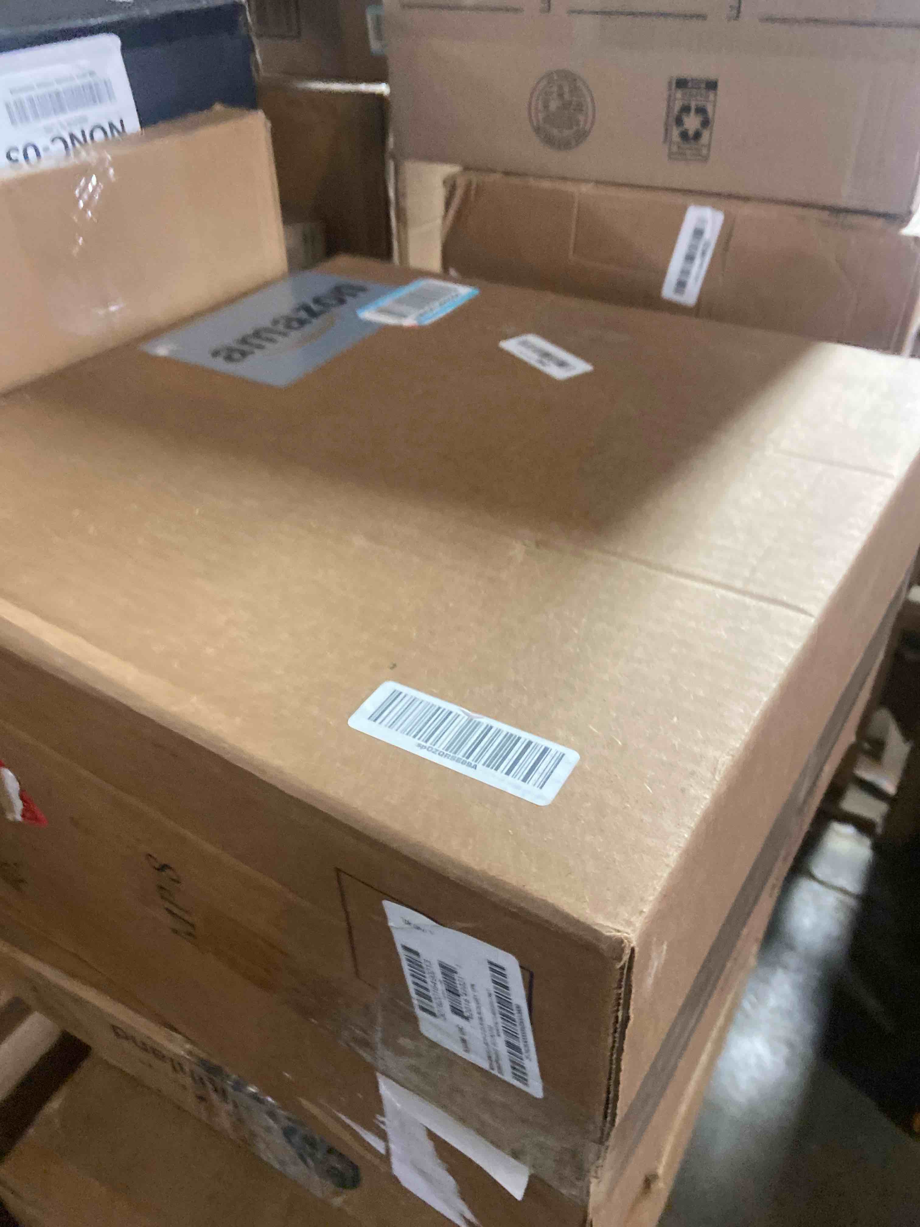 Condition photo showing New/Like New for IRIS USA Dog Food Storage Container, 30 lbs & 11 lbs Combo, Cat Food Storage Container, Dog Treat Container, Airtight, Stackable, 2-Cup Scoop, Wheels, Easy Mobility, Black 30 lbs + 11 lbs Black