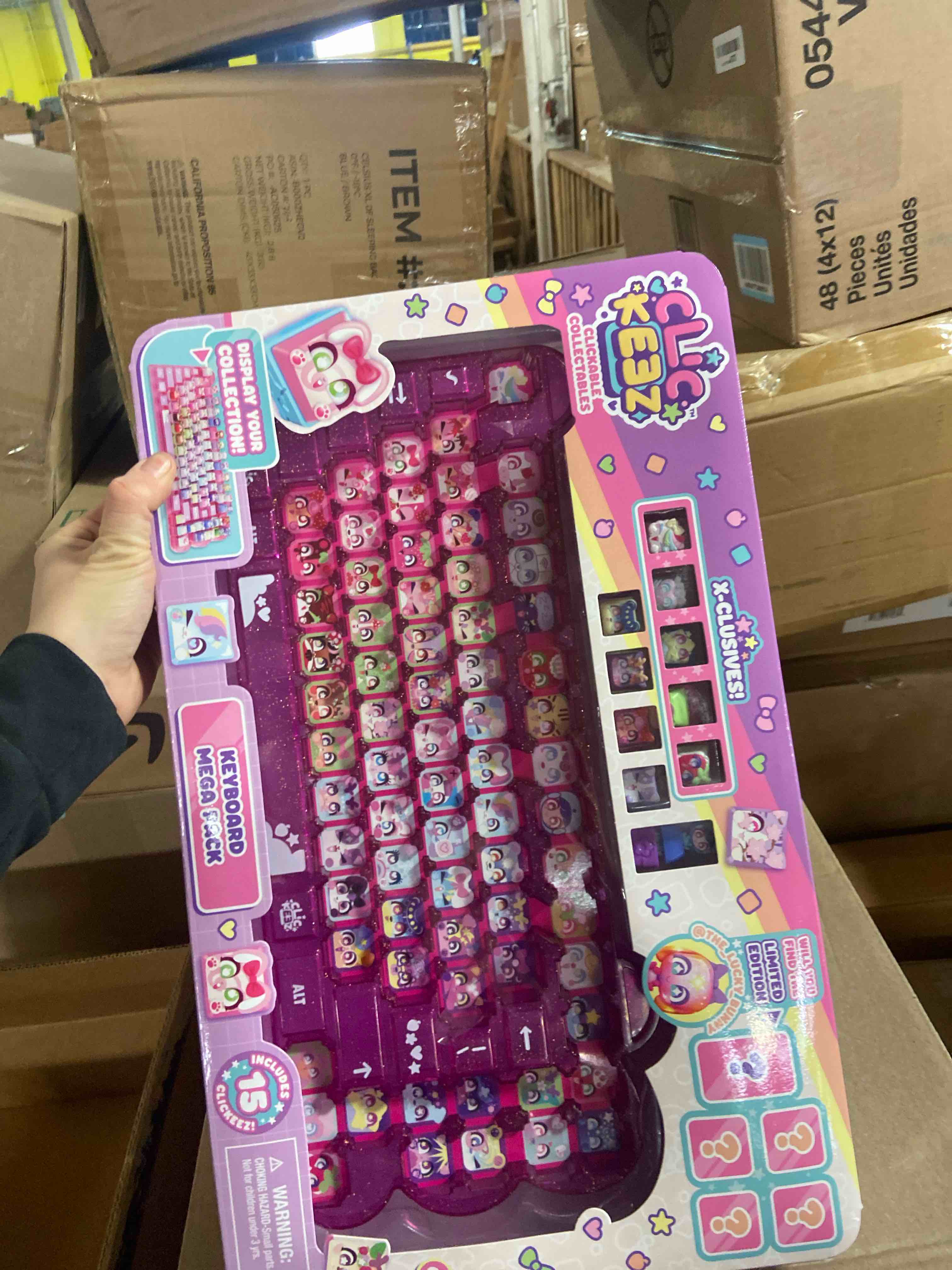 Condition photo showing New/Like New for Keyboard Mega Pack - The Ultimate Starter Set | Includes Storage Keyboard & 15 with Exclusive Mega Pack Characters | Clickable Collectibles | Ages 6+