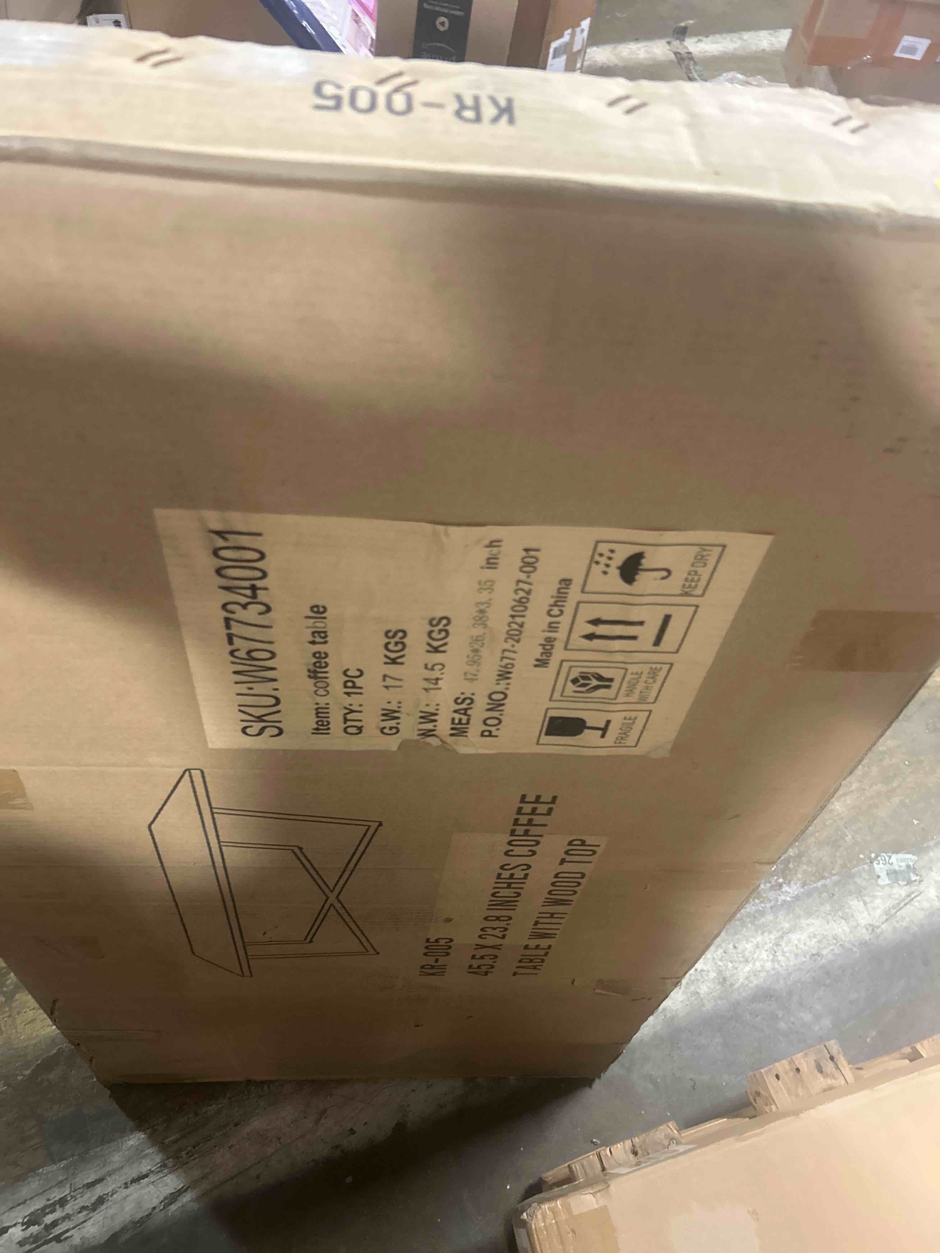 Condition photo showing Good Condition for Ehitan Frame Coffee Table