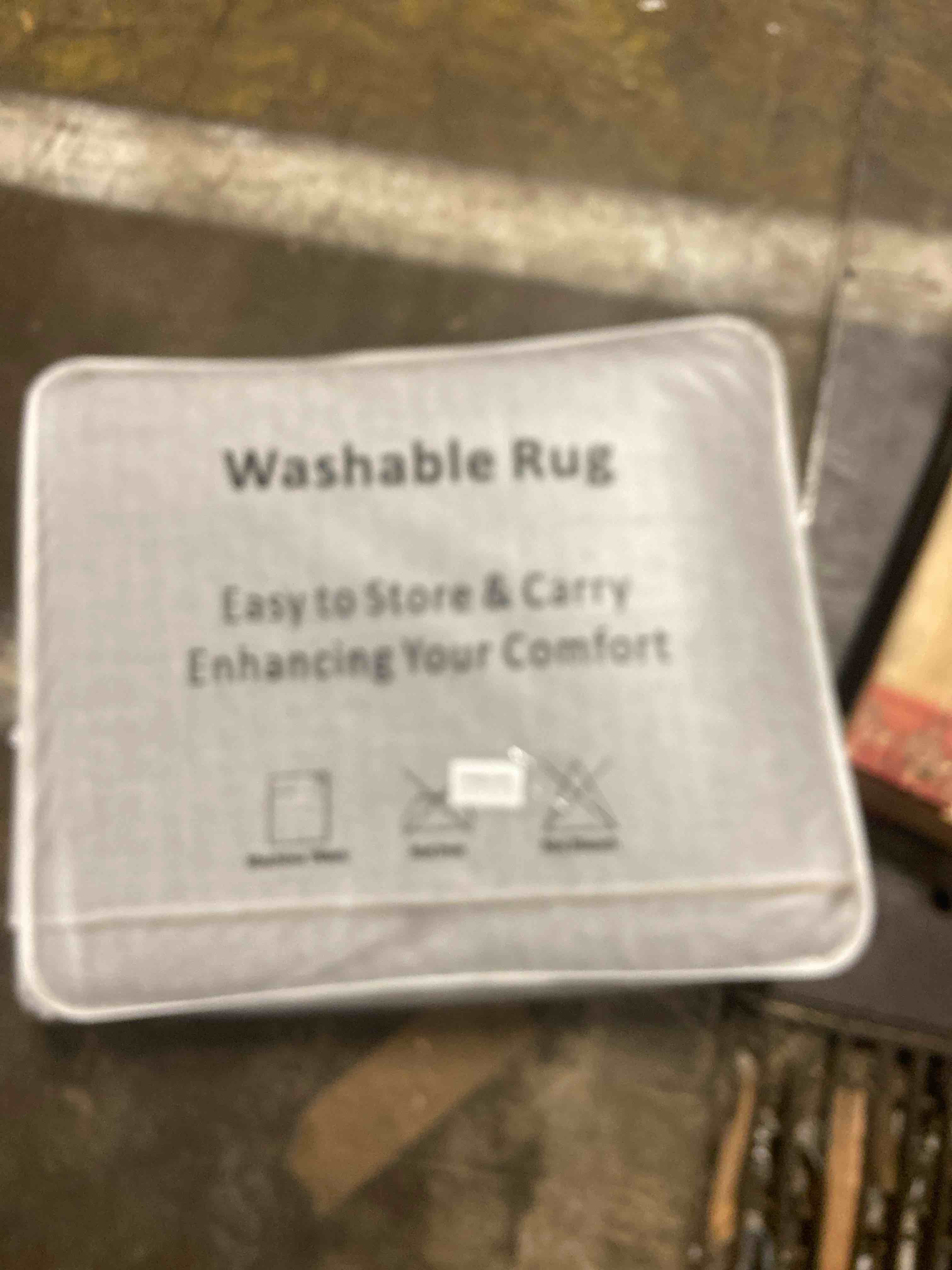 Condition photo showing New/Like New for 9x12 Area Rug, Cream Beige White Grey Large Washable Rug for Living Room with Non-Slip Soft Vintage Bedroom Rugs Traditional Farmhouse Carpet for Nusery Dining Room Office Home Décor Cream/Beige/White/Grey 9' x 12' (Rectangular)